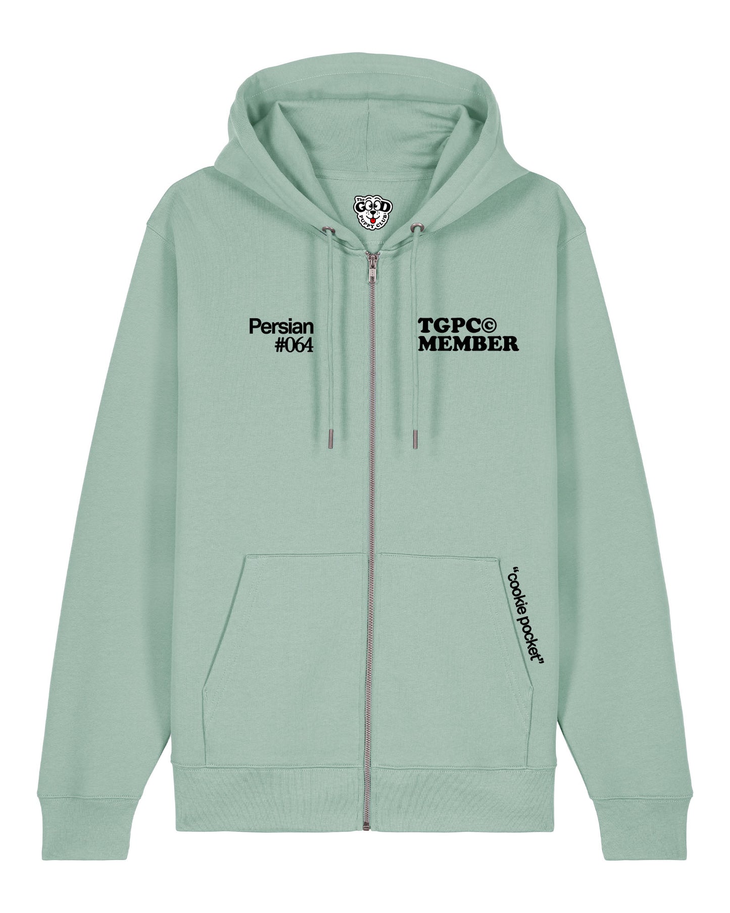 PERSIAN ZIP-UP SWEATSHIRT