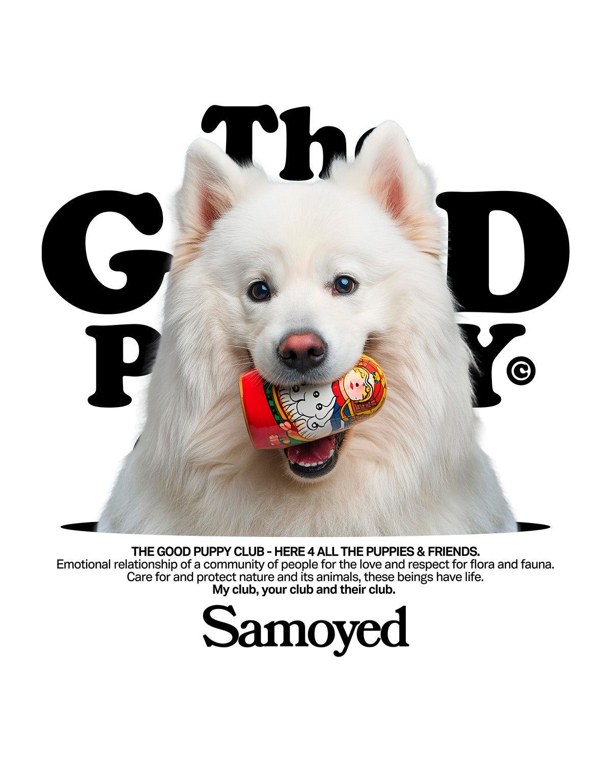 SAMOYED HOODIE