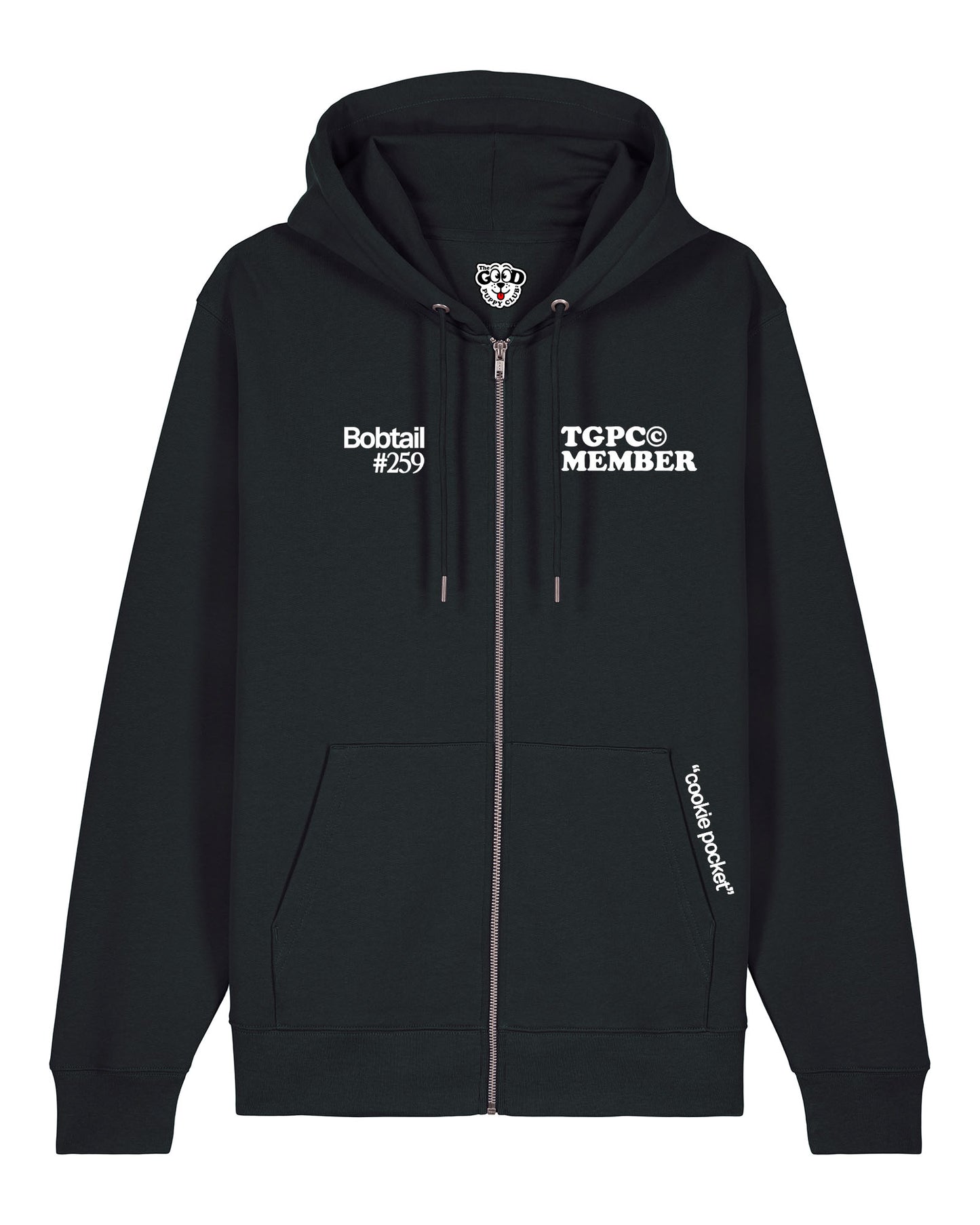 BOBTAIL ZIP-UP SWEATSHIRT