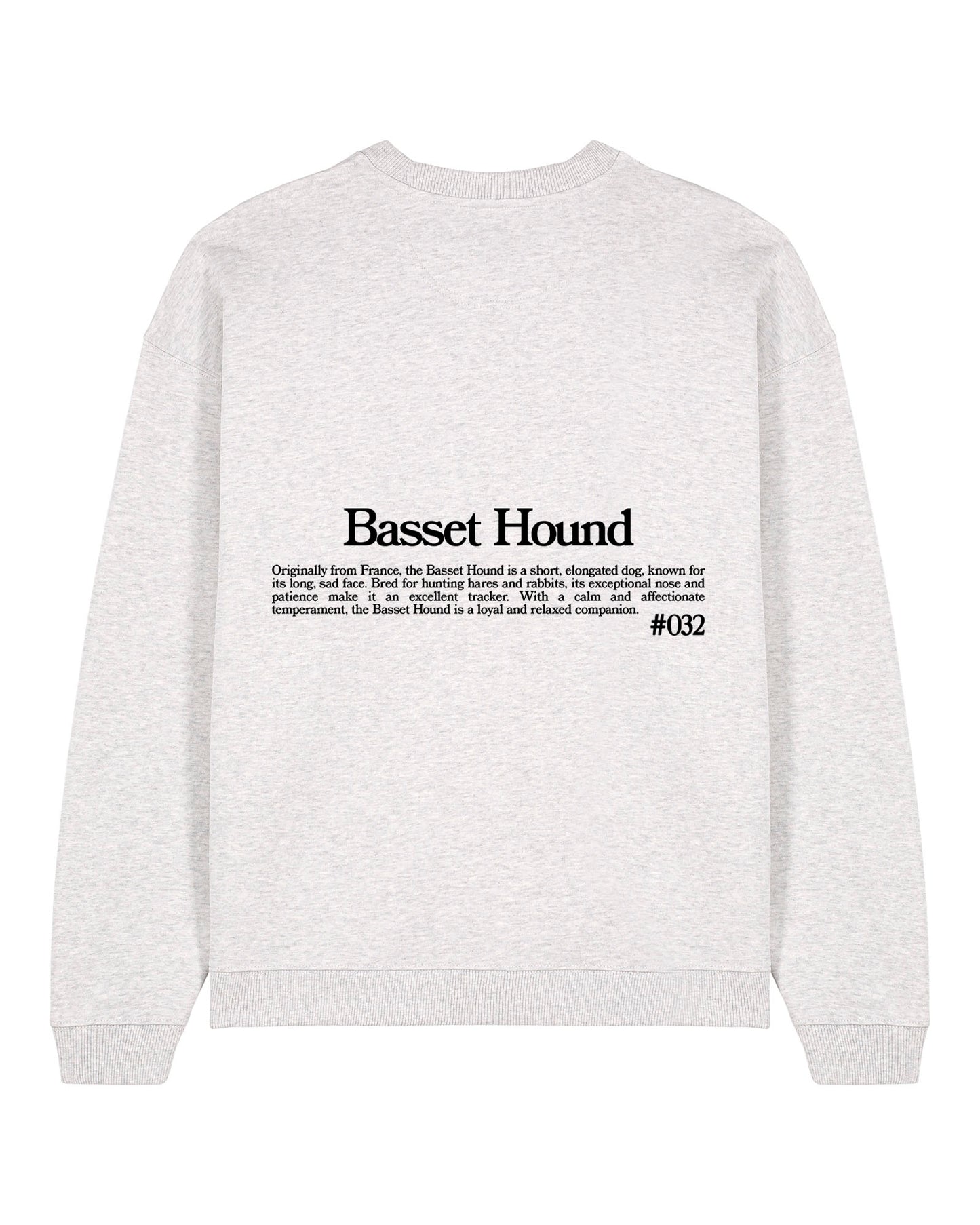 BASSET HOUND SWEATSHIRT