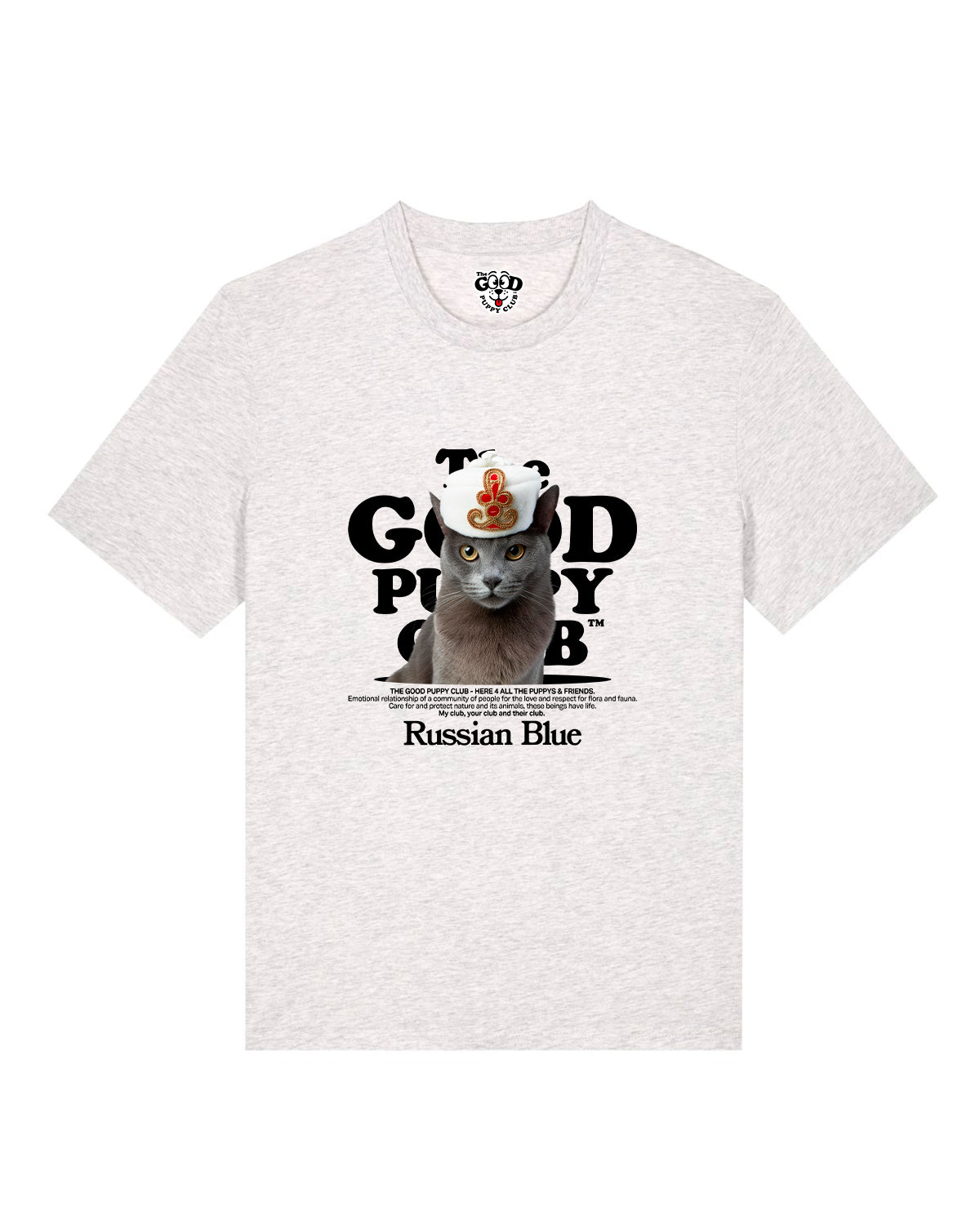 RUSSIAN BLUE T-SHIRT