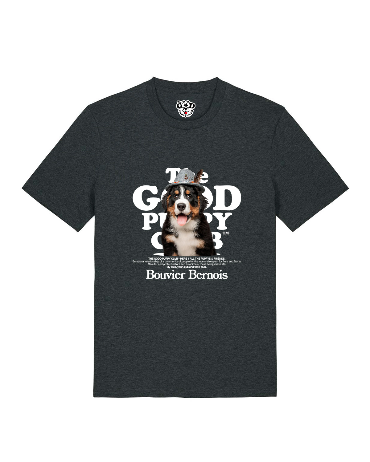 BOUVIER BERNOIS BUST T-SHIRT