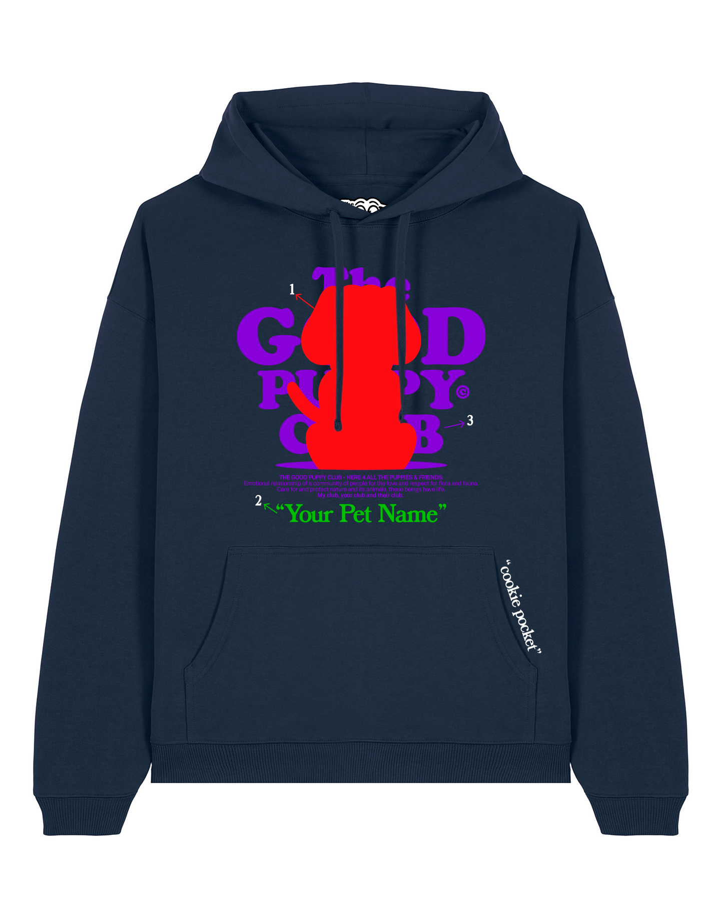 SUDADERA CON CAPUCHA PERSONALIZABLE