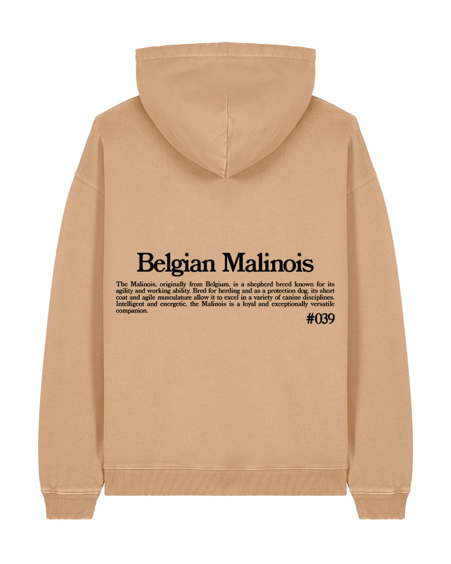 MALINOIS BELGA SUDADERA CON CAPUCHA