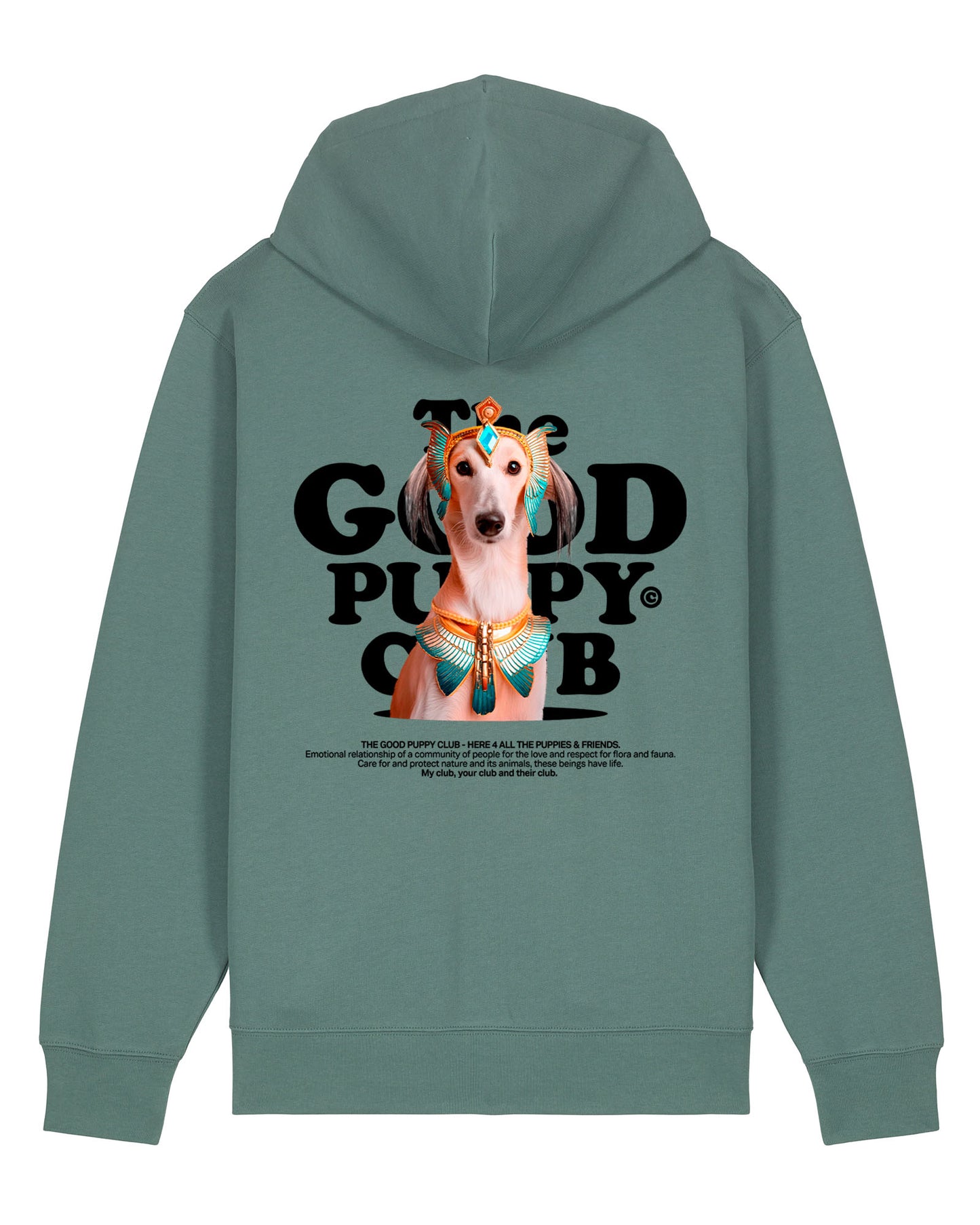 SALUKI ZIP-UP SWEATSHIRT