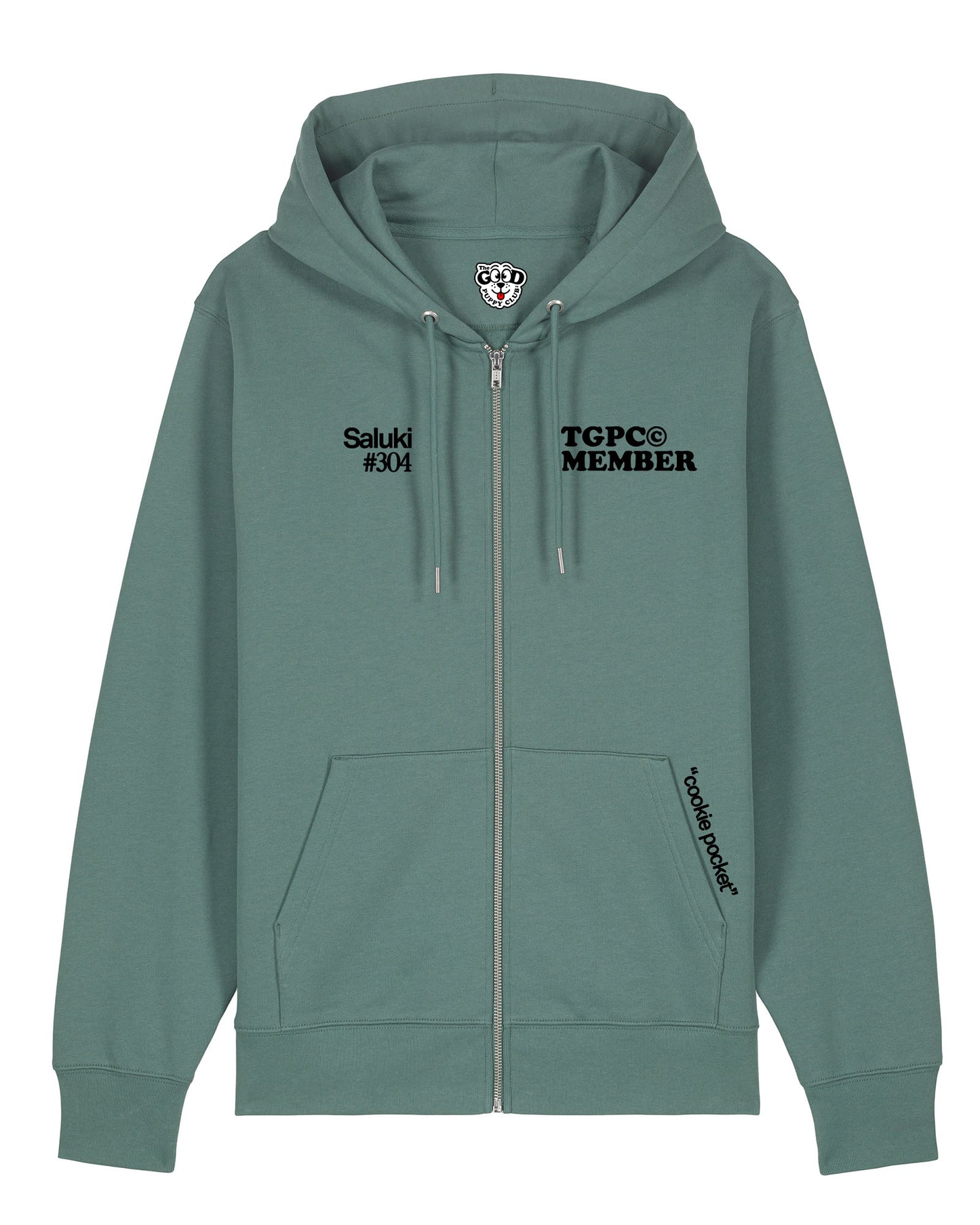SALUKI ZIP-UP SWEATSHIRT