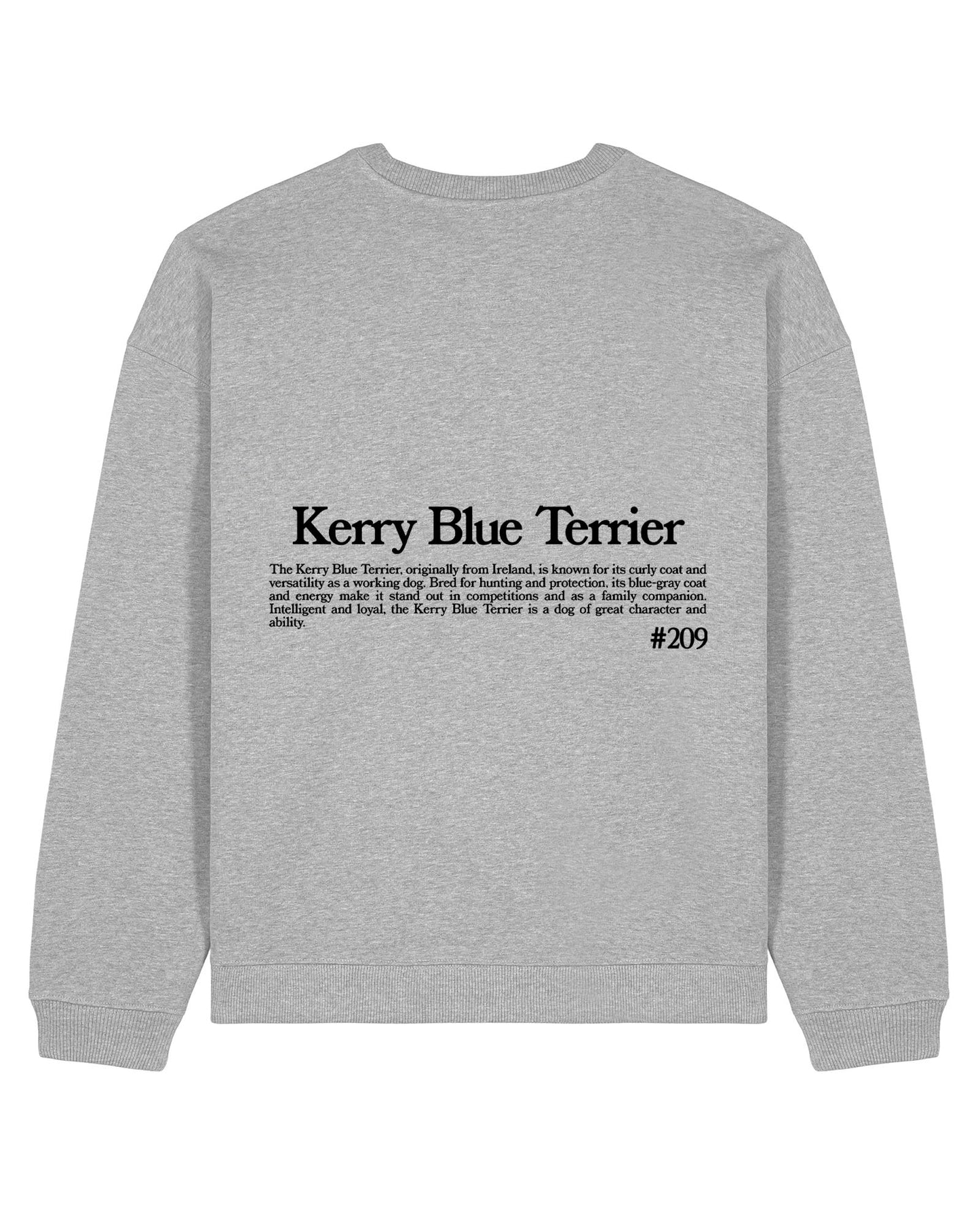 KERRY BLUE TERRIER SWEATSHIRT