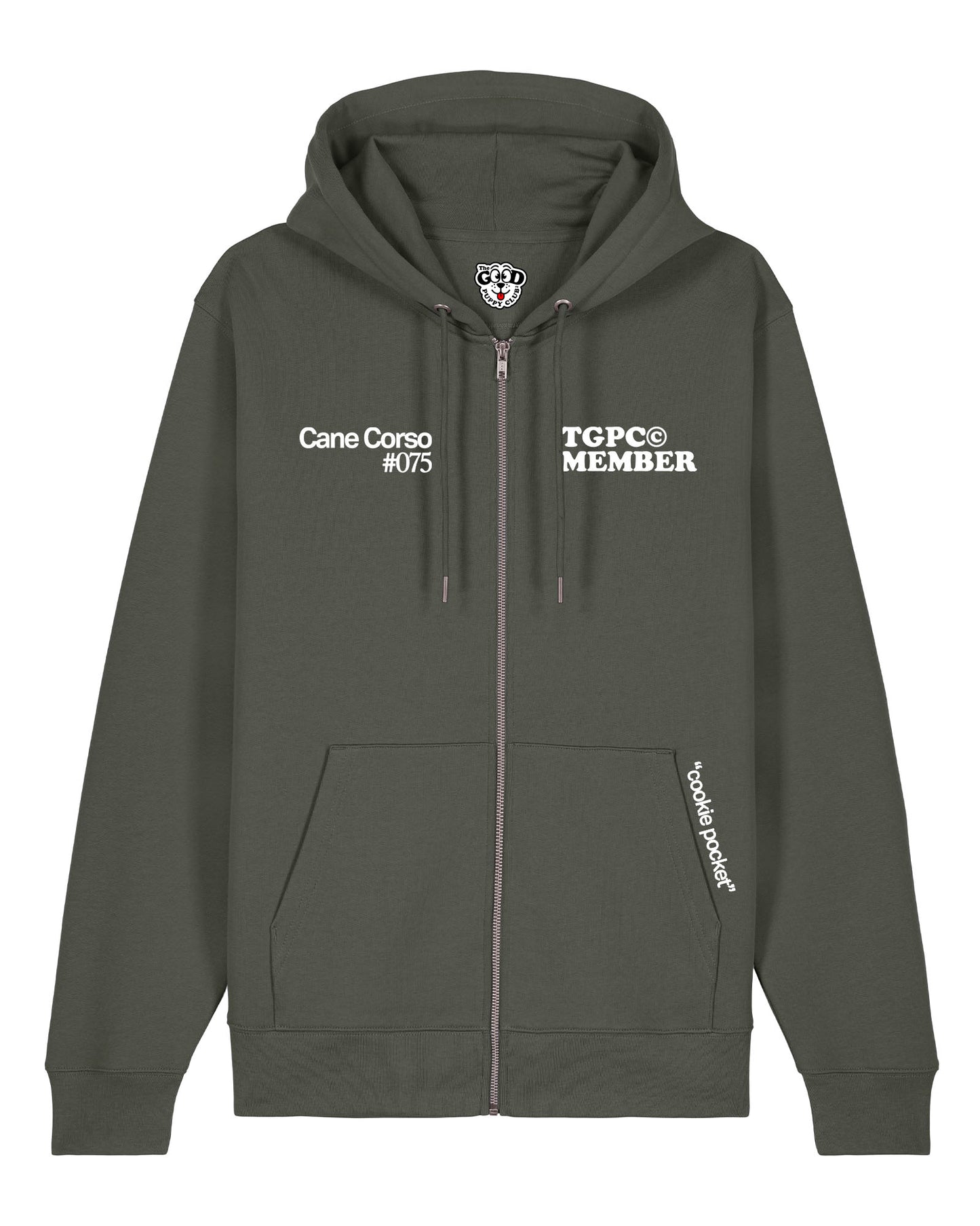 CANE CORSO ZIP-UP SWEATSHIRT