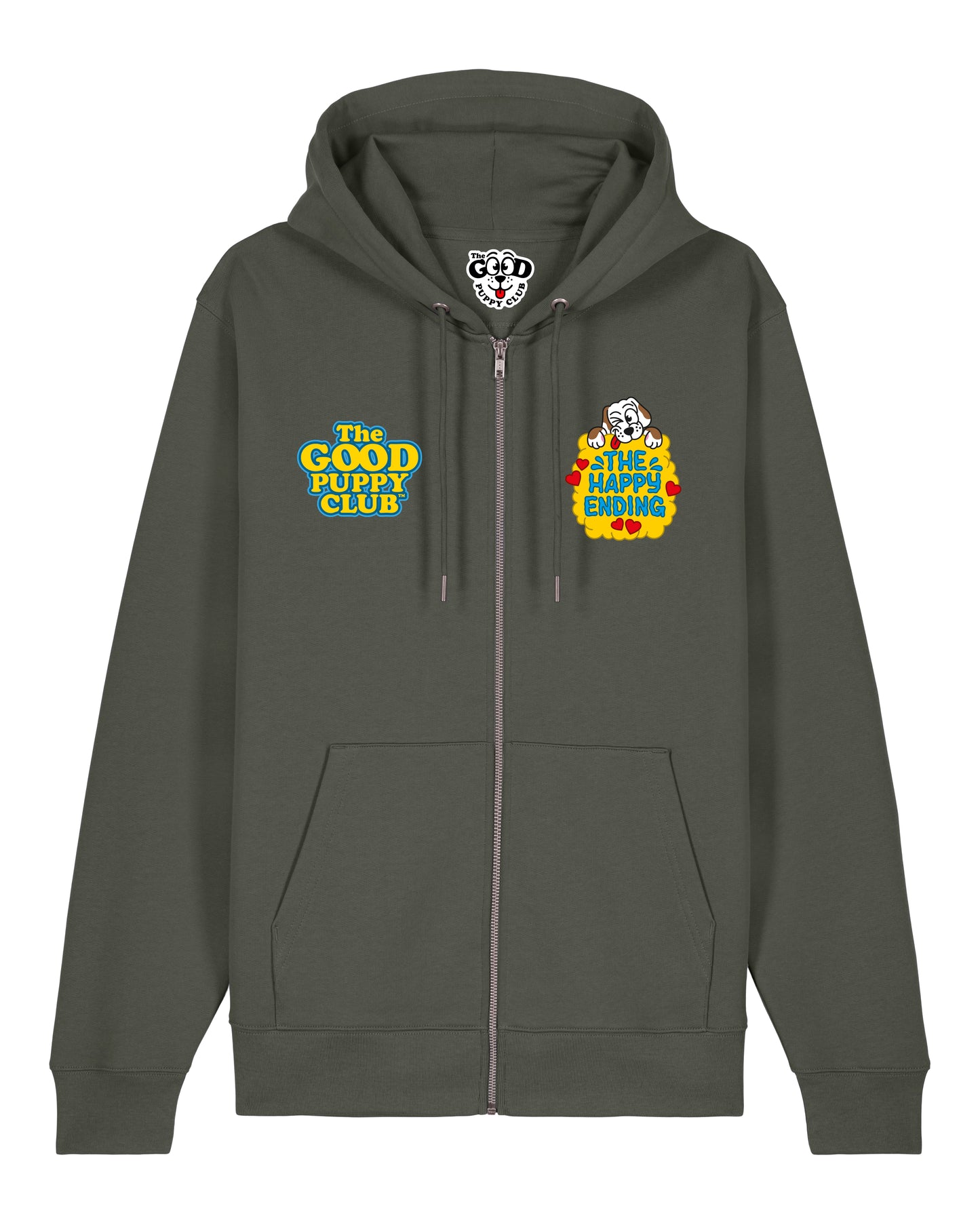 THE HAPPY ENDING ZIP-UP SWEATSHIRT