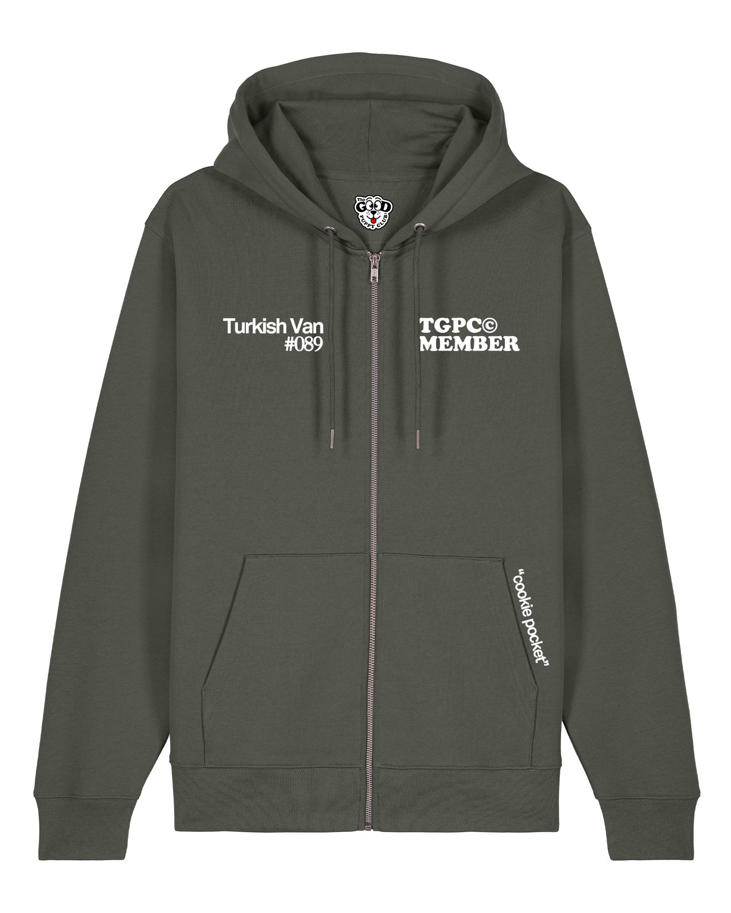VAN TURKISH ZIP-UP SWEATSHIRT