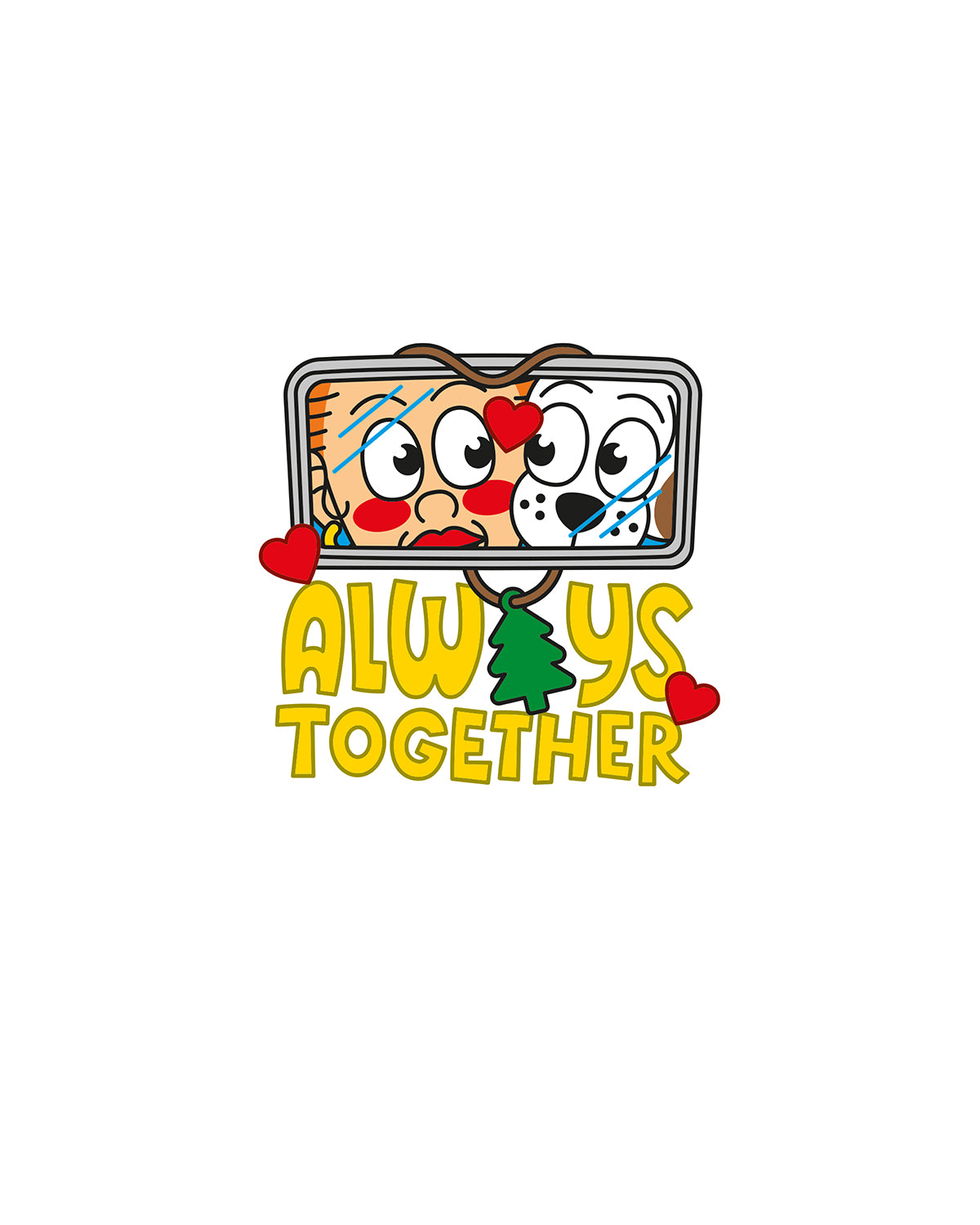 ALWAYS TOGETHER SUDADERA CON CAPUCHA