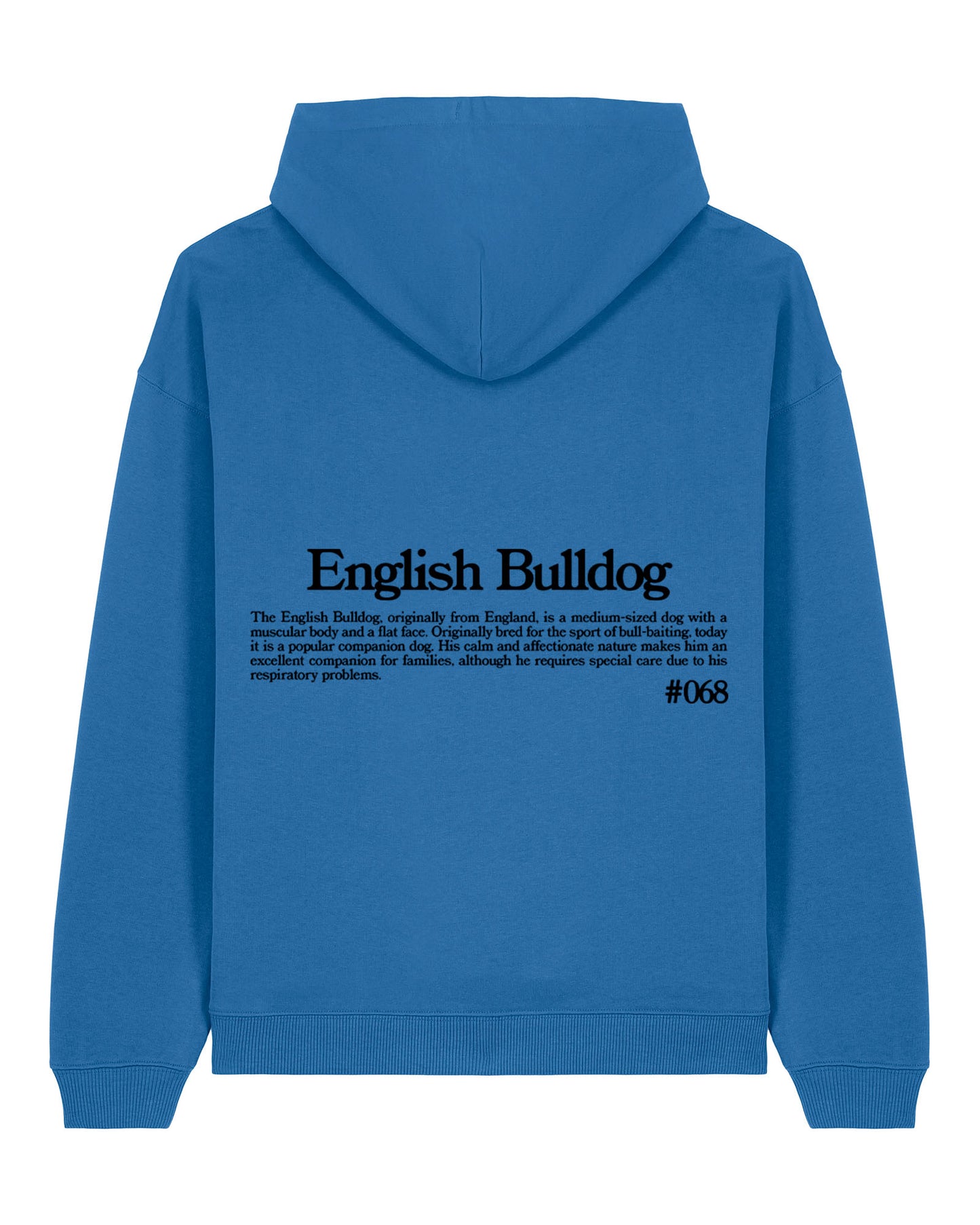 BULLDOG INGLÉS SUDADERA CON CAPUCHA