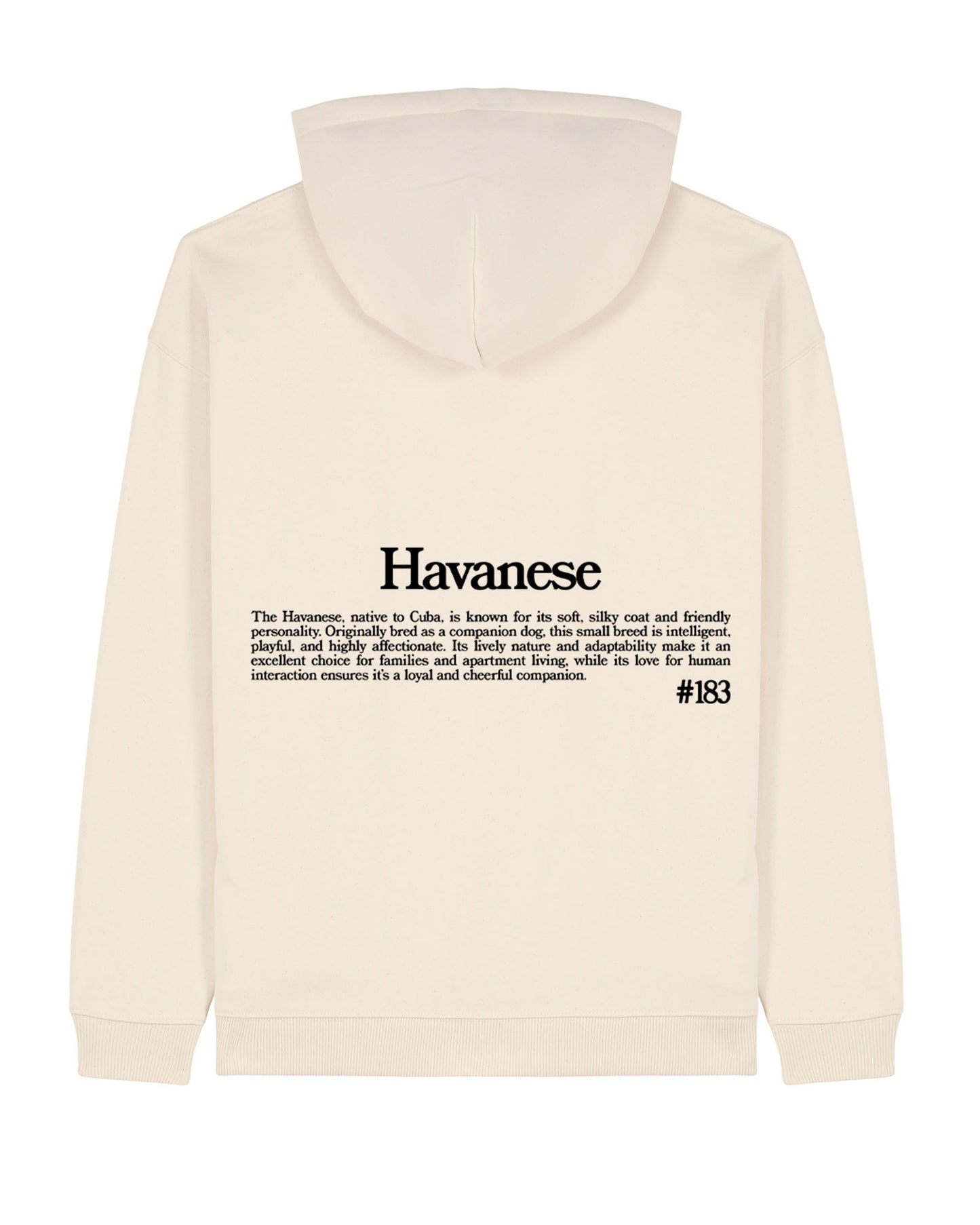 HAVANA BICHON HOODIE