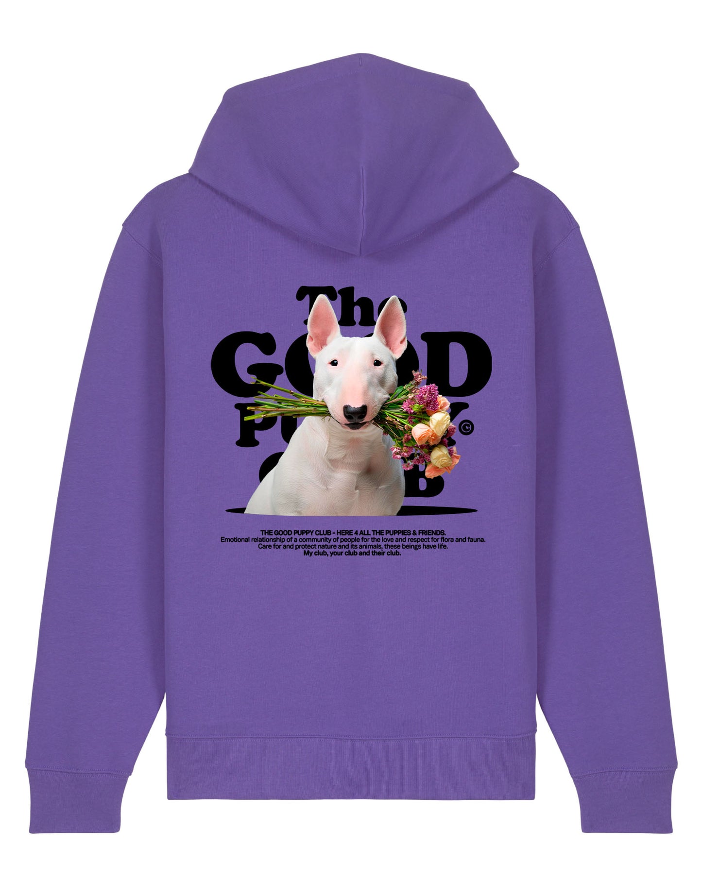 BULL TERRIER ZIP-UP SWEATSHIRT