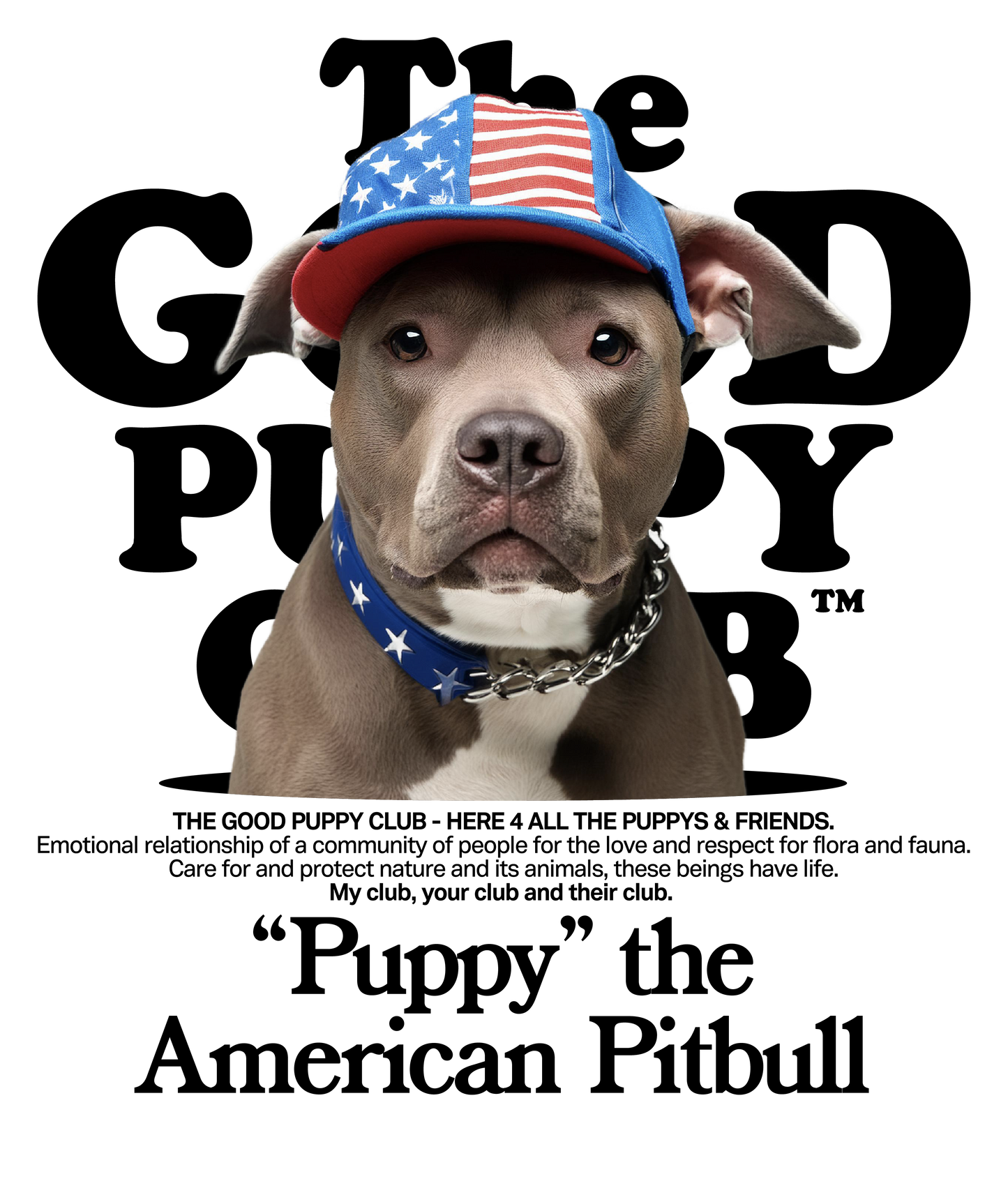 PITBULL AMERICANO CAMISETA