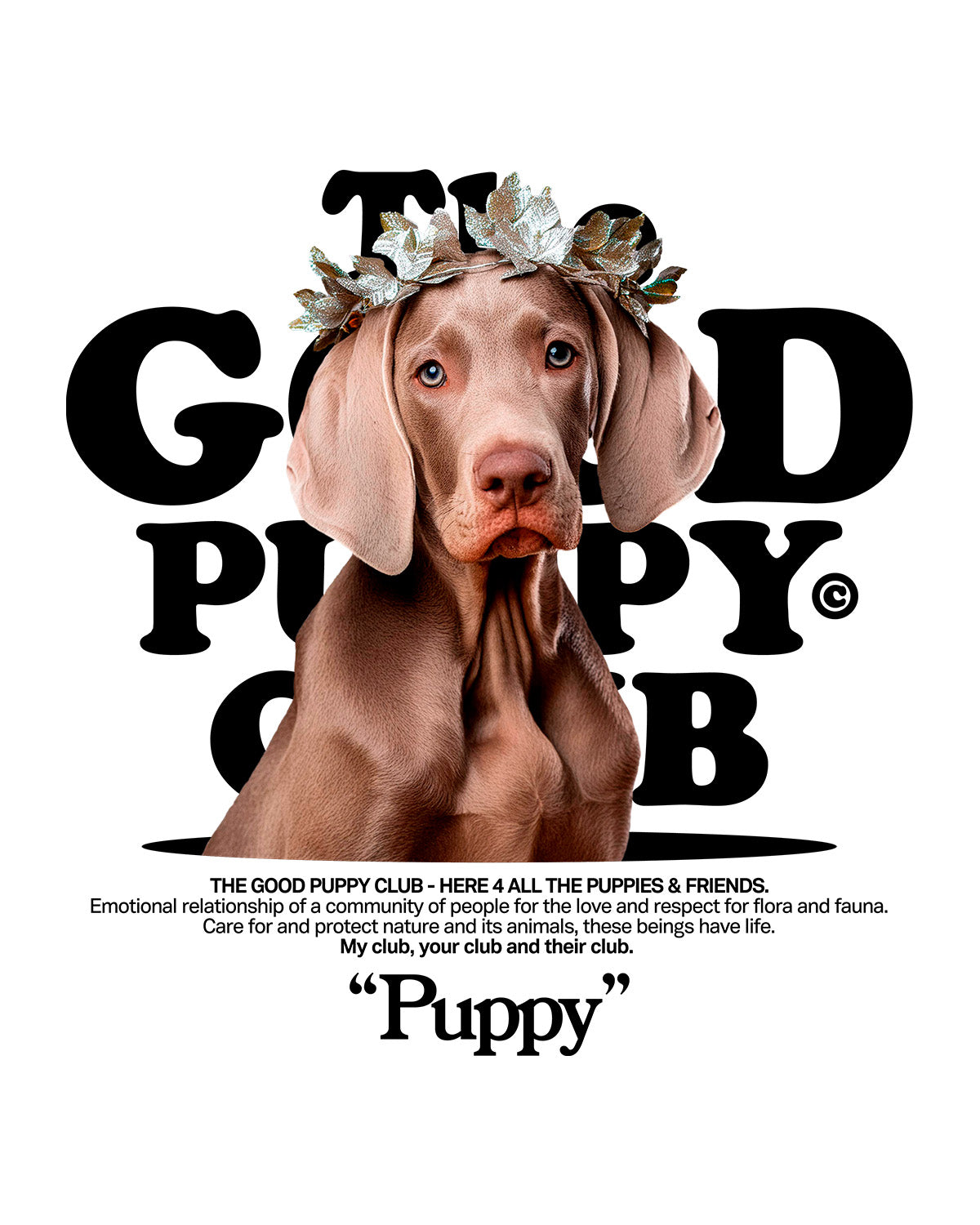 WEIMARANER SUDADERA CON CAPUCHA