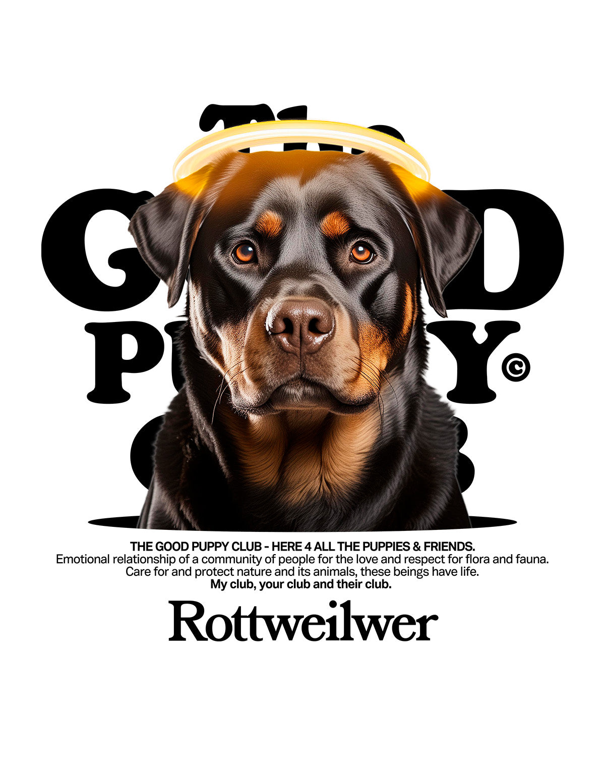 ROTTWEILER SUDADERA CON CAPUCHA