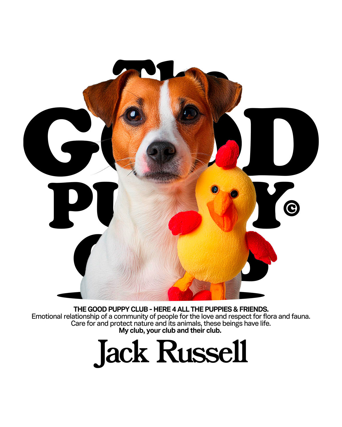 JACK RUSSELL SUDADERA CON CAPUCHA