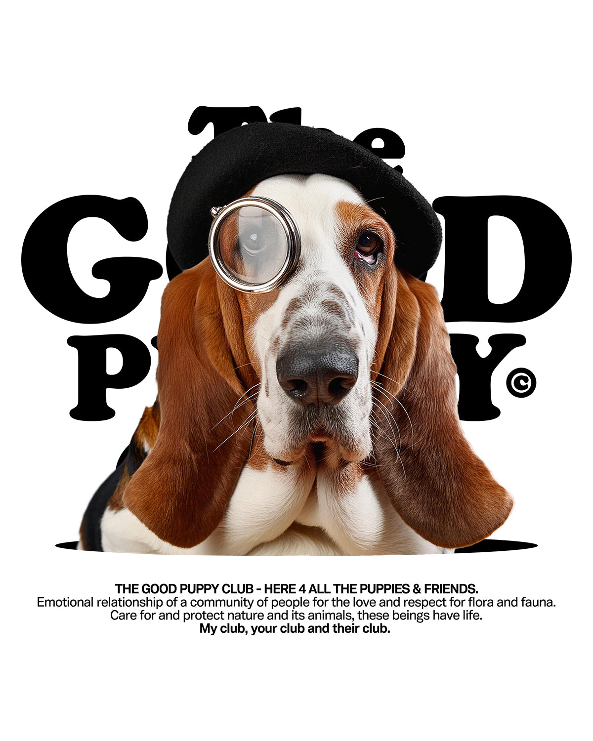 BASSET HOUND SUDADERA CON CAPUCHA