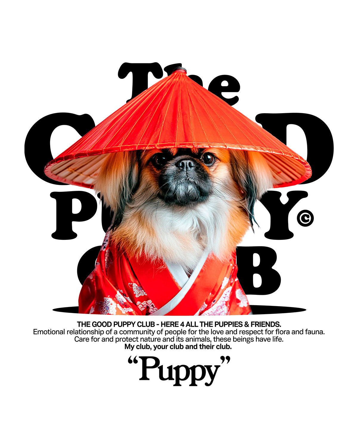 PEKINÉS SUDADERA CON CAPUCHA