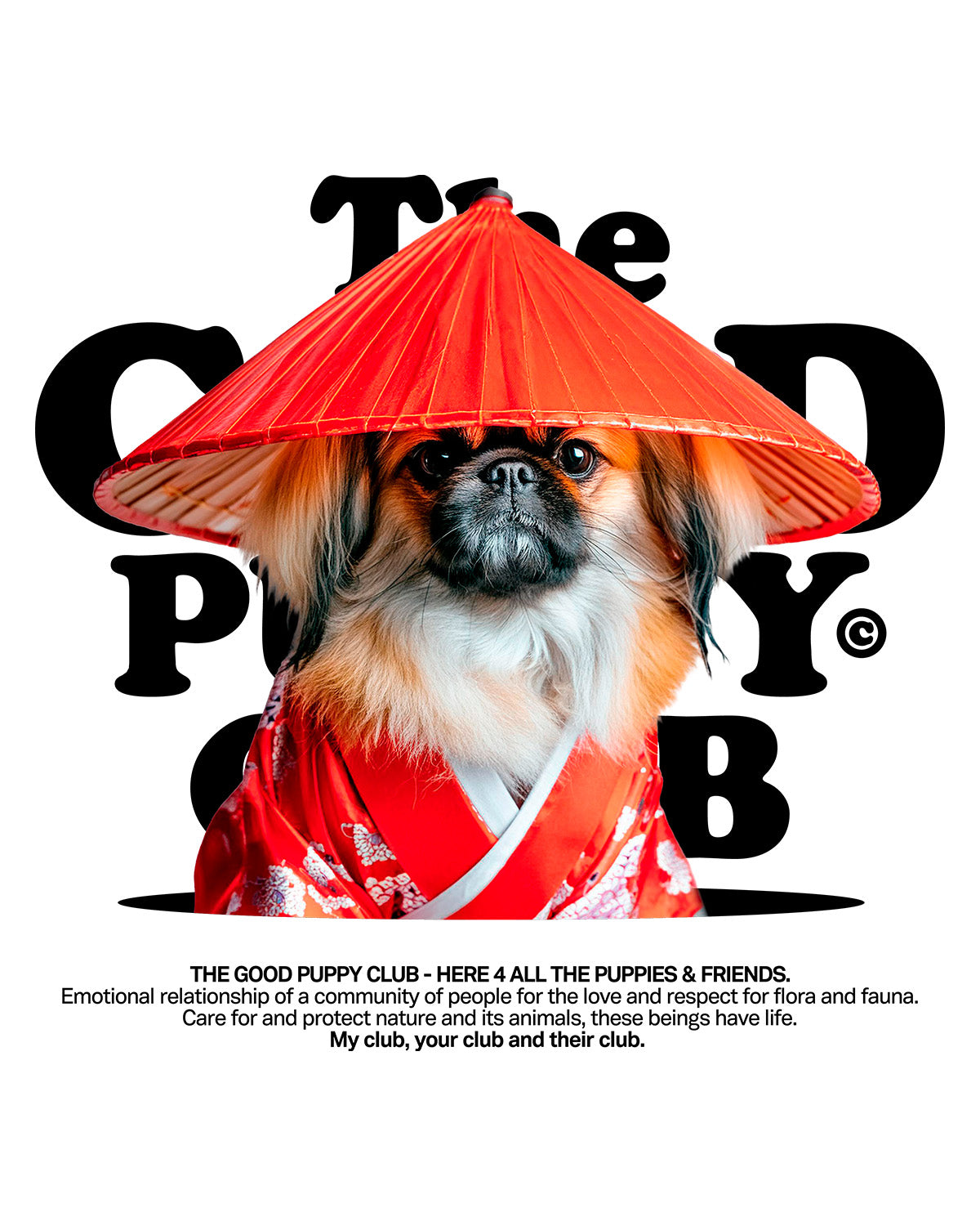 PEKINÉS SUDADERA CON CAPUCHA