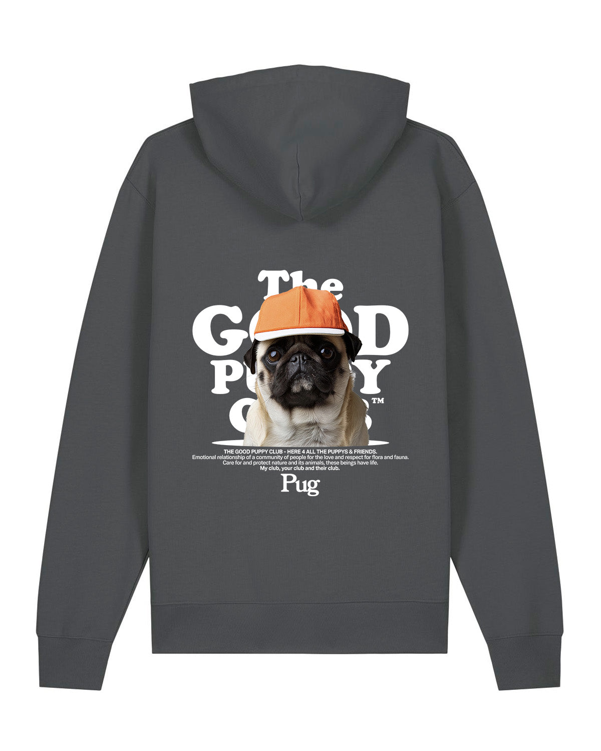 PUG SUDADERA CON CAPUCHA