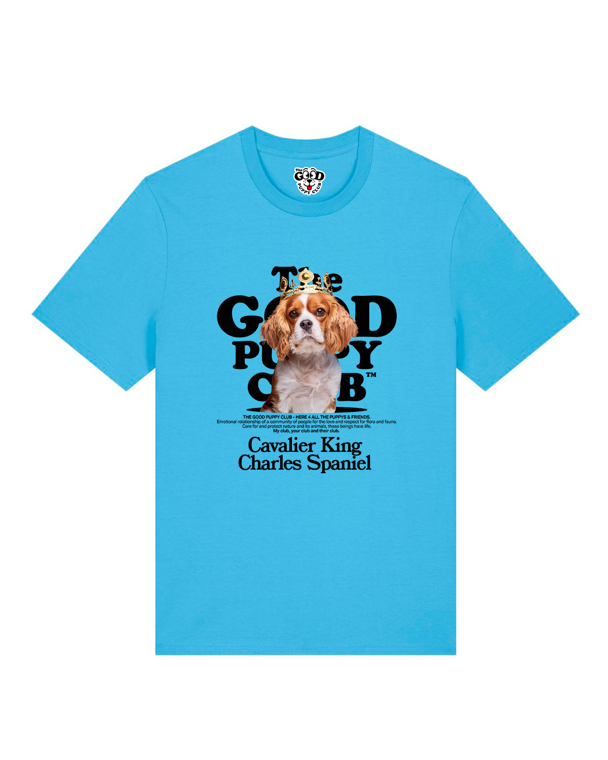 CAVALIER KING CHARLES SPANIEL CAMISETA BUSTOS