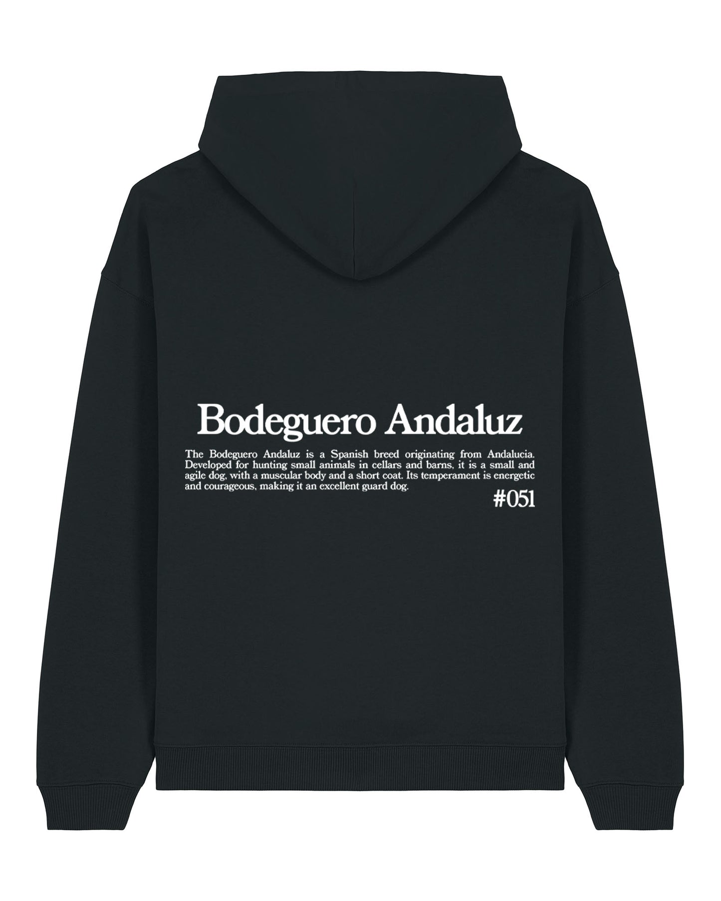 BODEGUERO ANDALUZ SUDADERA CON CAPUCHA