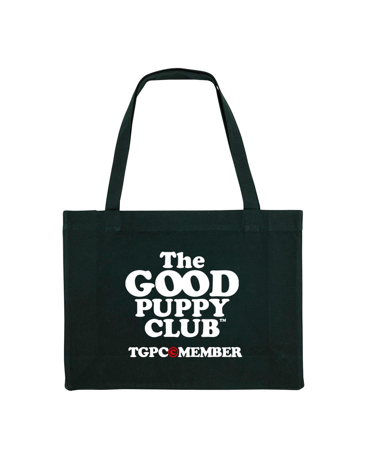 "LETTERING" SHOPPING BAG 