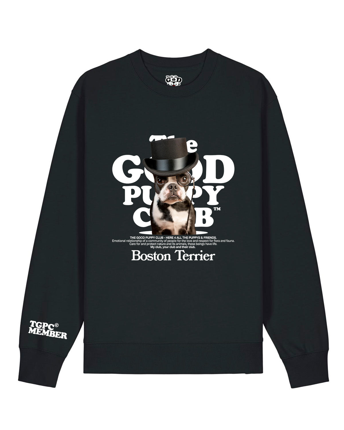 BOSTON TERRIER SUDADERA