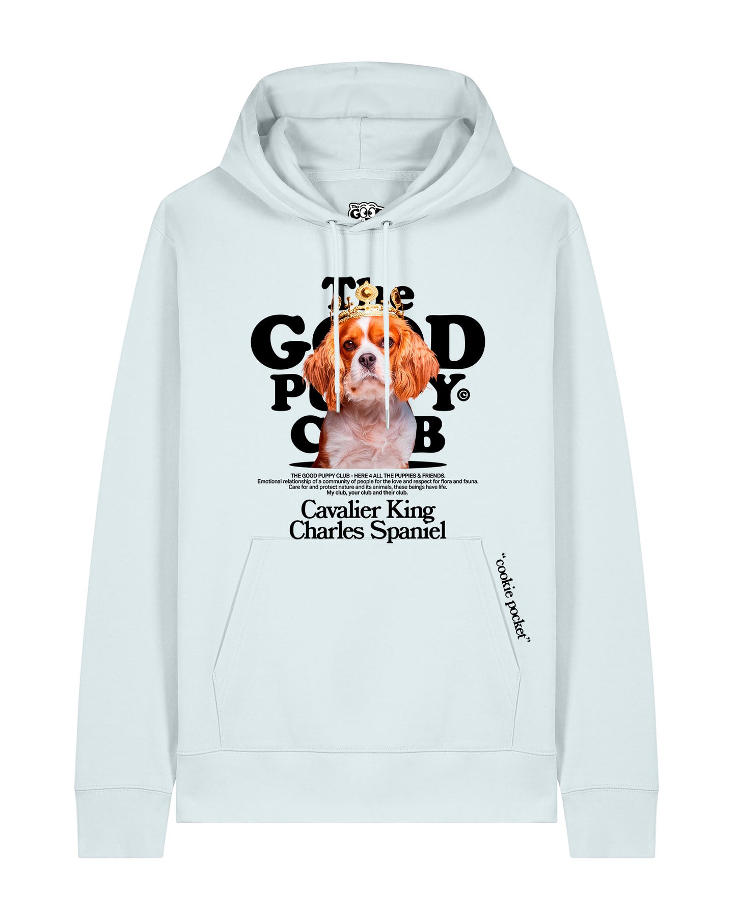 CAVALIER KING CHARLES SPANIEL SUDADERA CON CAPUCHA