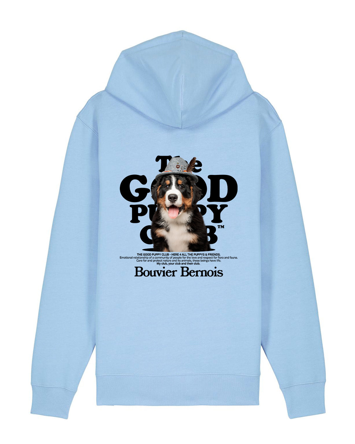 BOUVIER BERNOIS SUDADERA CON CREMALLERA