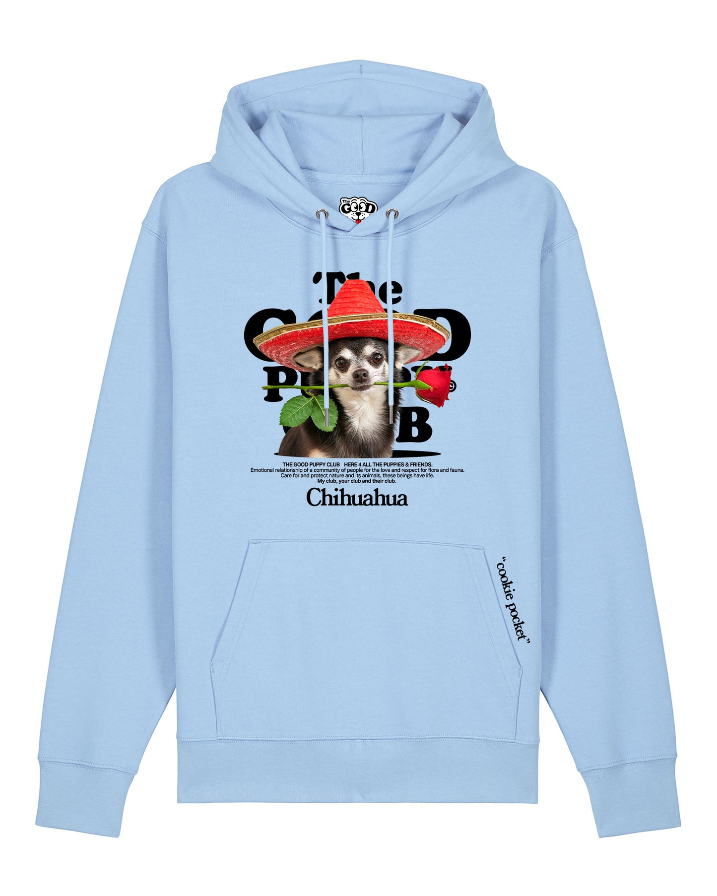 CHIHUAHUA SUDADERA CON CAPUCHA