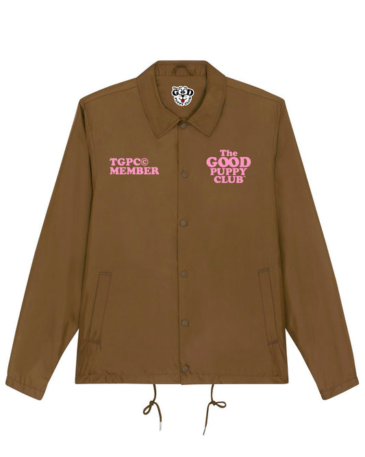 CHAQUETA COACH "LETTERING"