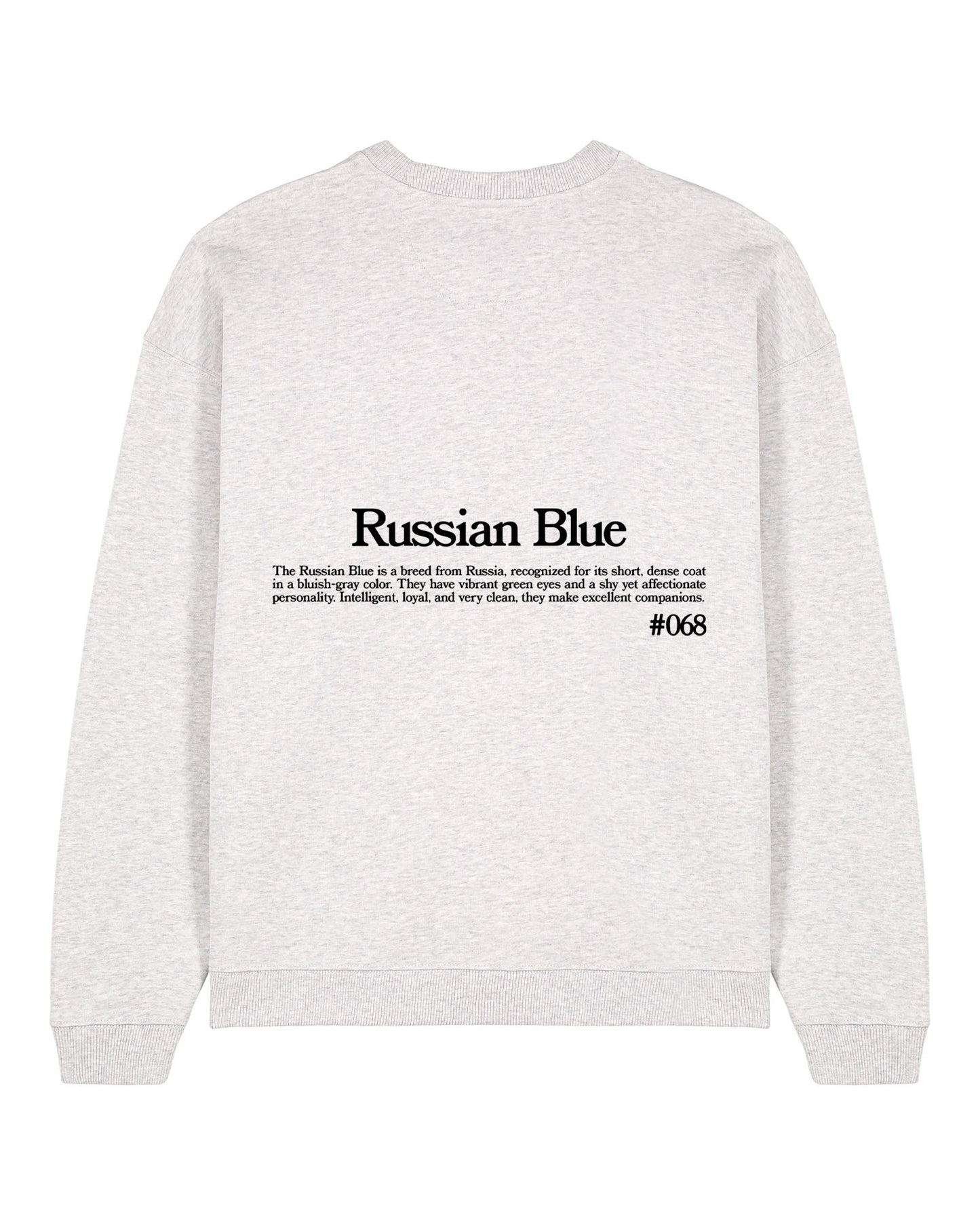 RUSSIAN BLUE SWEATSHIRT