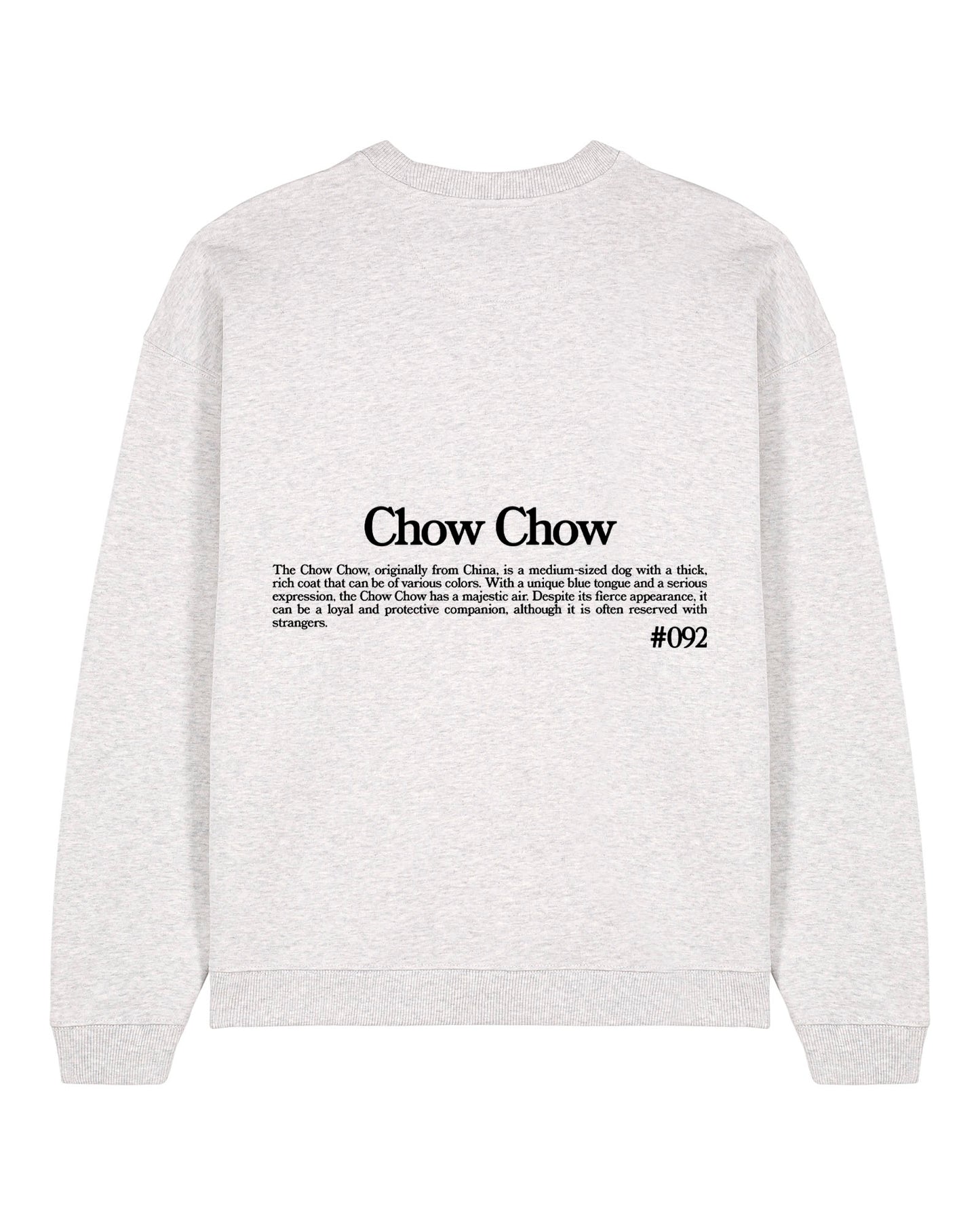 CHOW CHOW SUDADERA