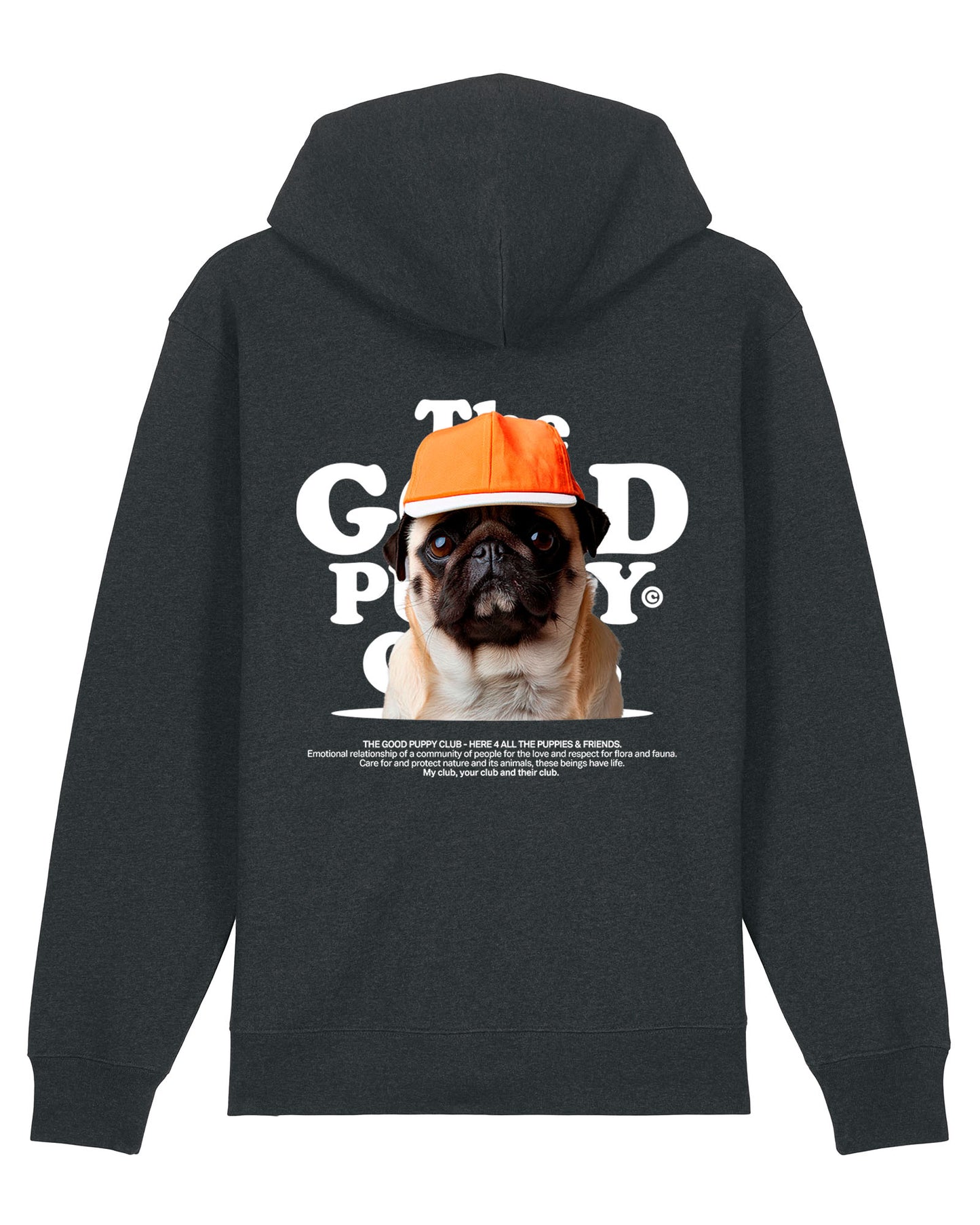 PUG SUDADERA CON CREMALLERA