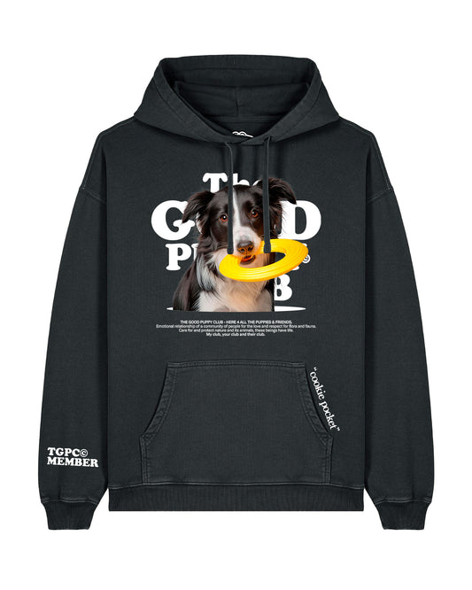 BORDER COLLIE SUDADERA CON CAPUCHA