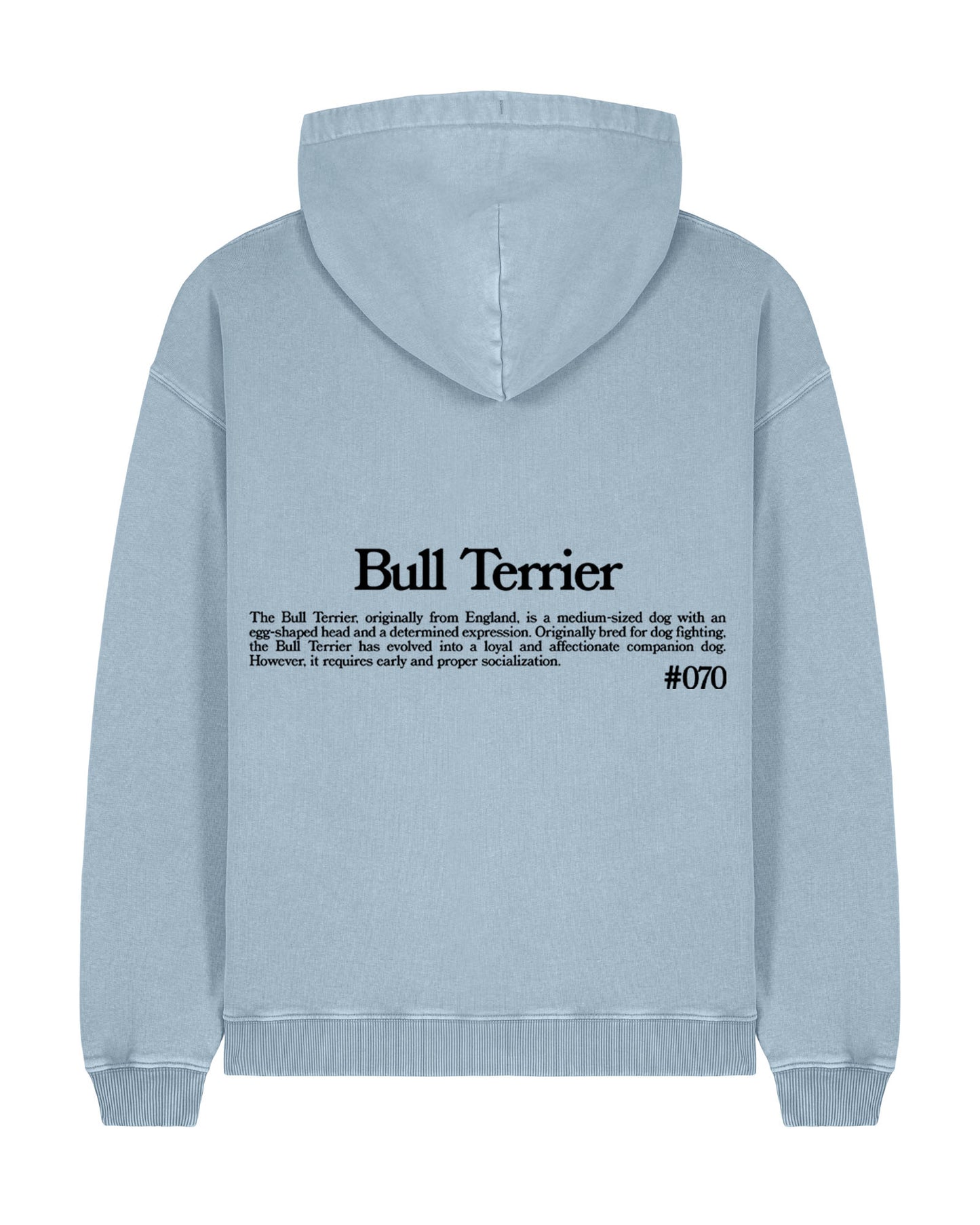 BULL TERRIER SUDADERA CON CAPUCHA