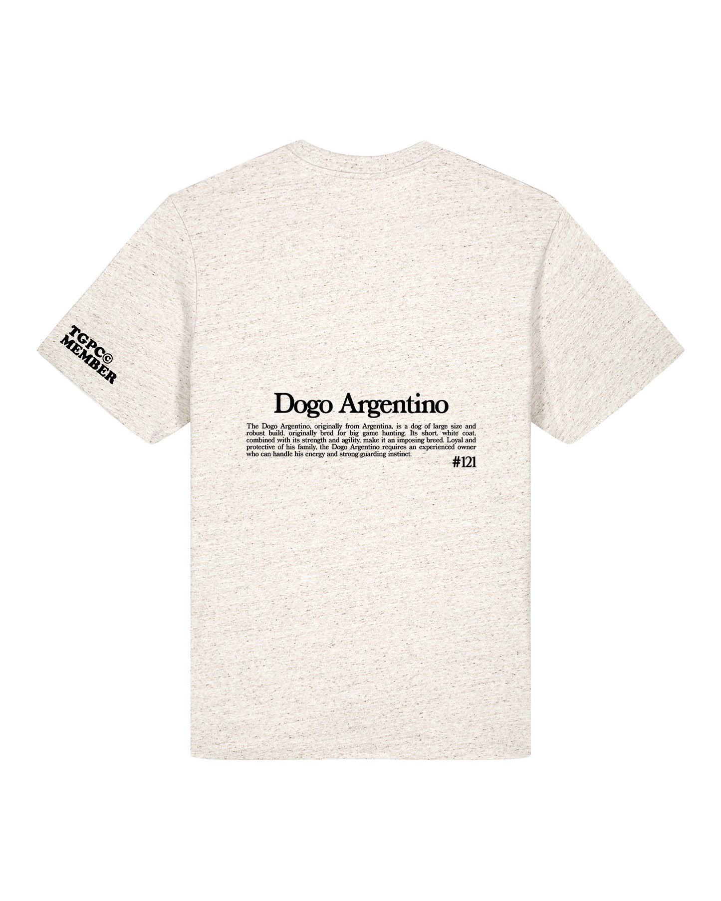 DOGO ARGENTINO CAMISETA