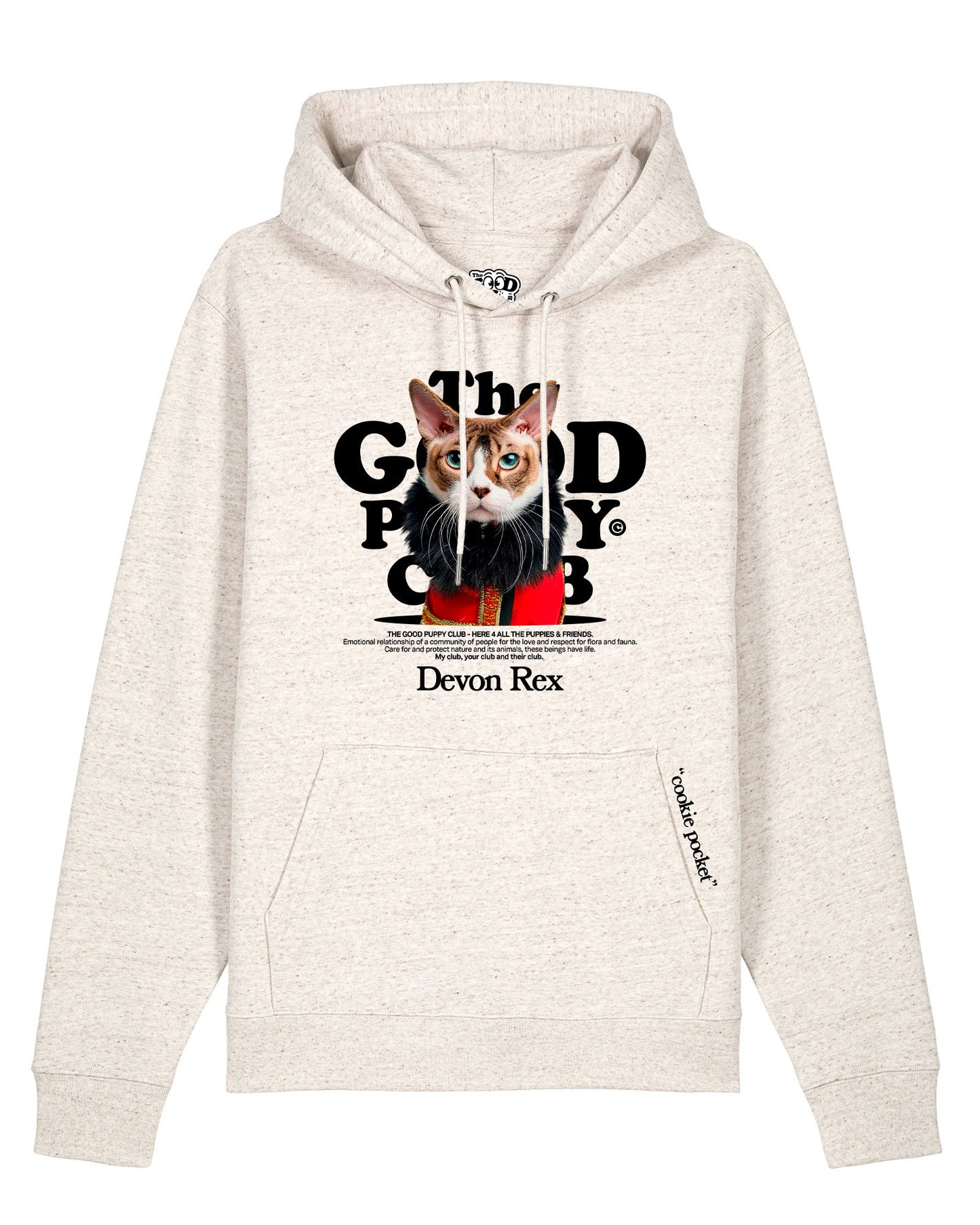 DEVON REX SUDADERA CON CAPUCHA