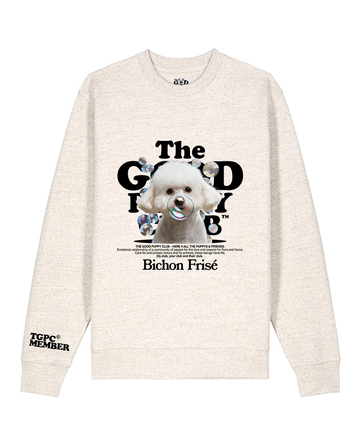 BICHÓN FRISÉ SUDADERA