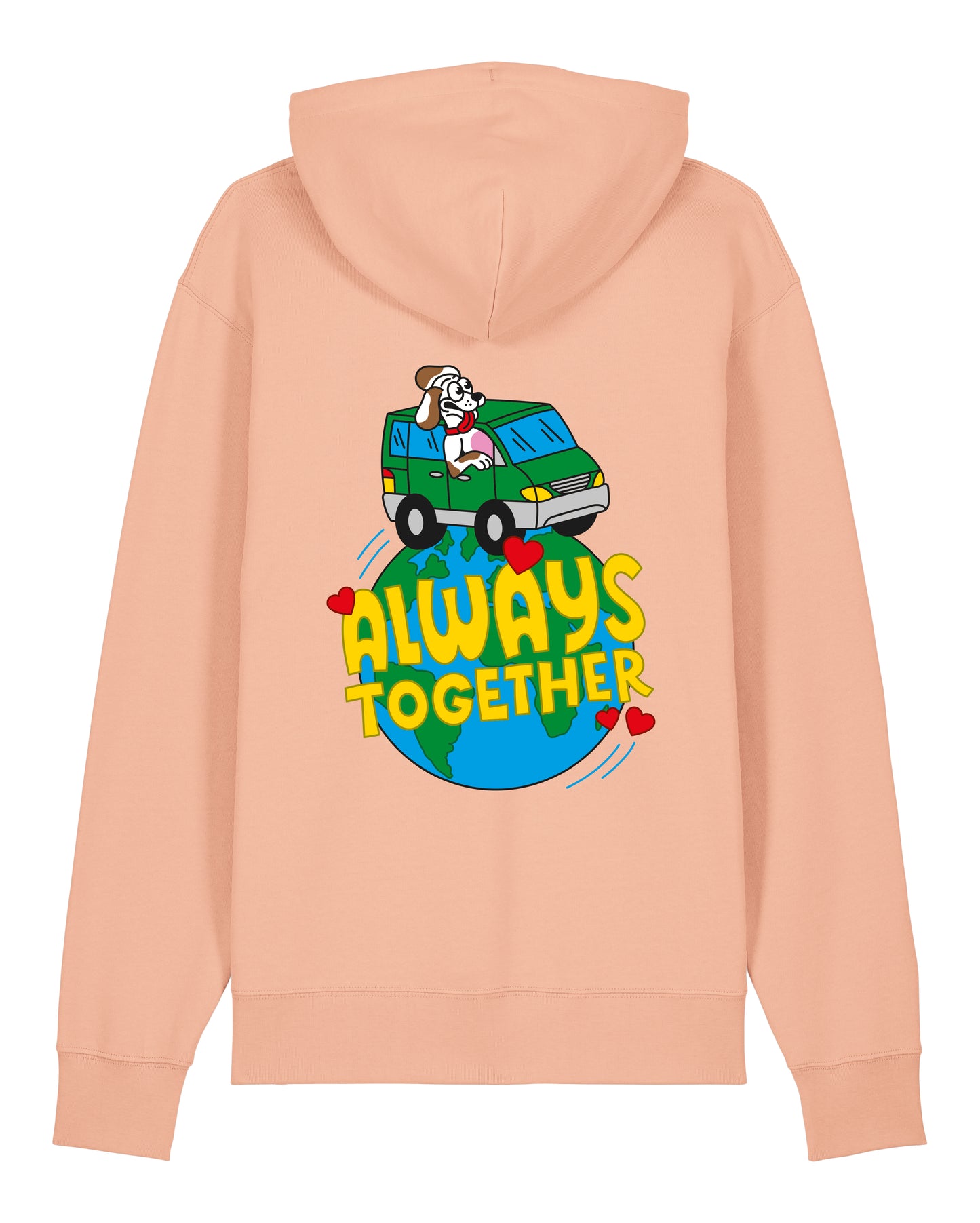 ALWAYS TOGETHER SUDADERA CON CAPUCHA