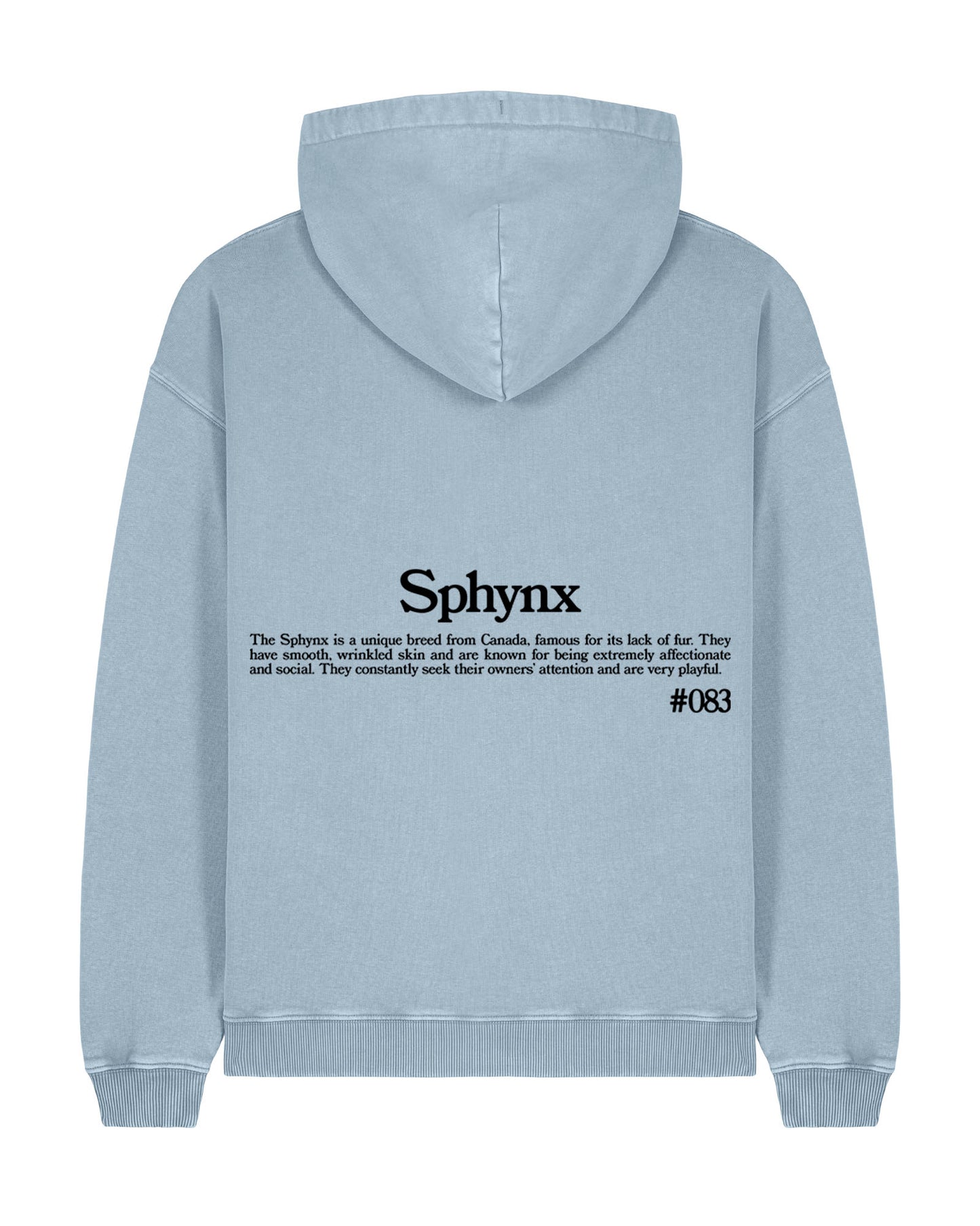 SPHYNX SUDADERA CON CAPUCHA