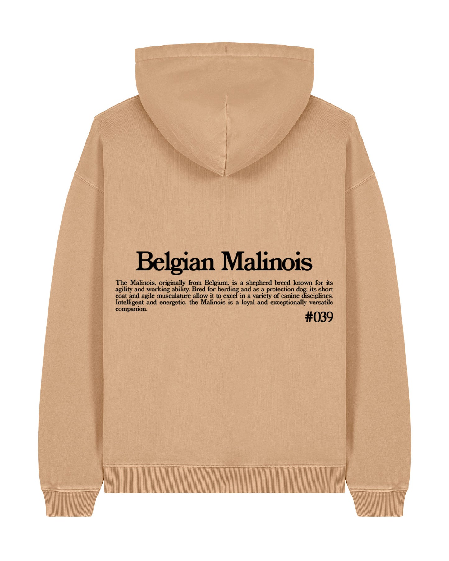 MALINOIS BELGA SUDADERA CON CAPUCHA