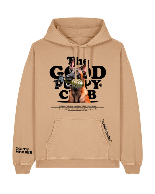 MALINOIS BELGA SUDADERA CON CAPUCHA