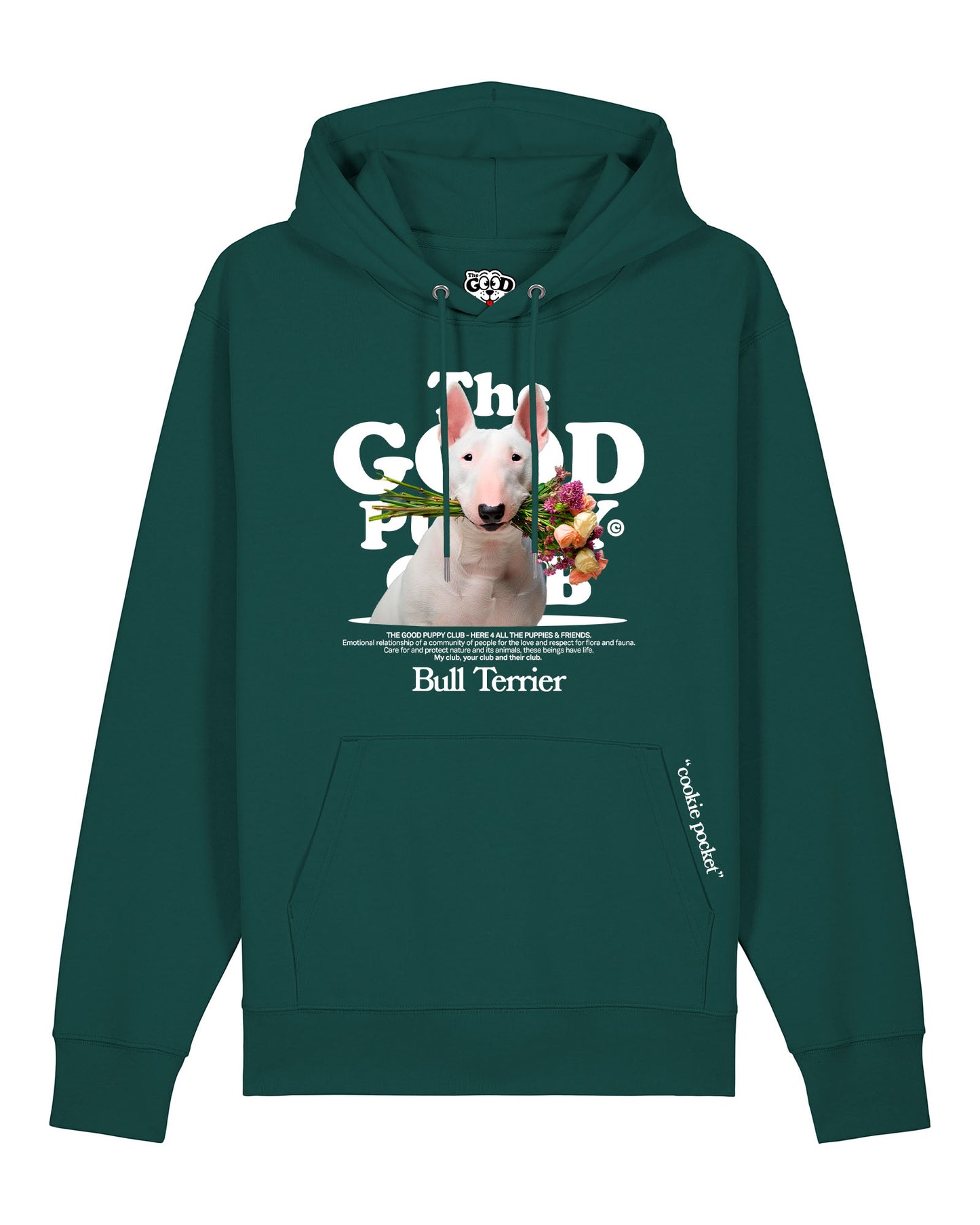 BULL TERRIER SUDADERA CON CAPUCHA