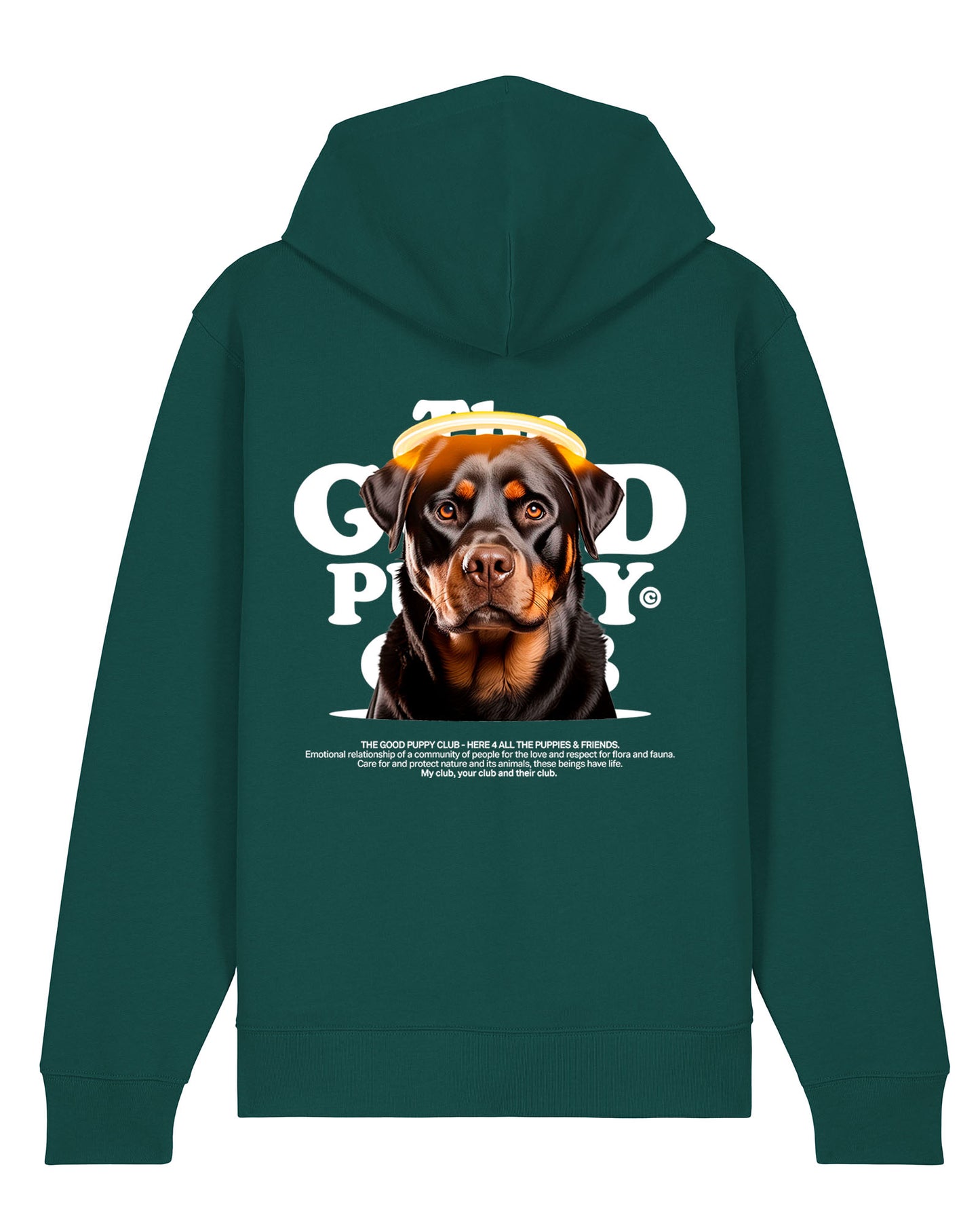 ROTTWEILER SUDADERA CON CREMALLERA