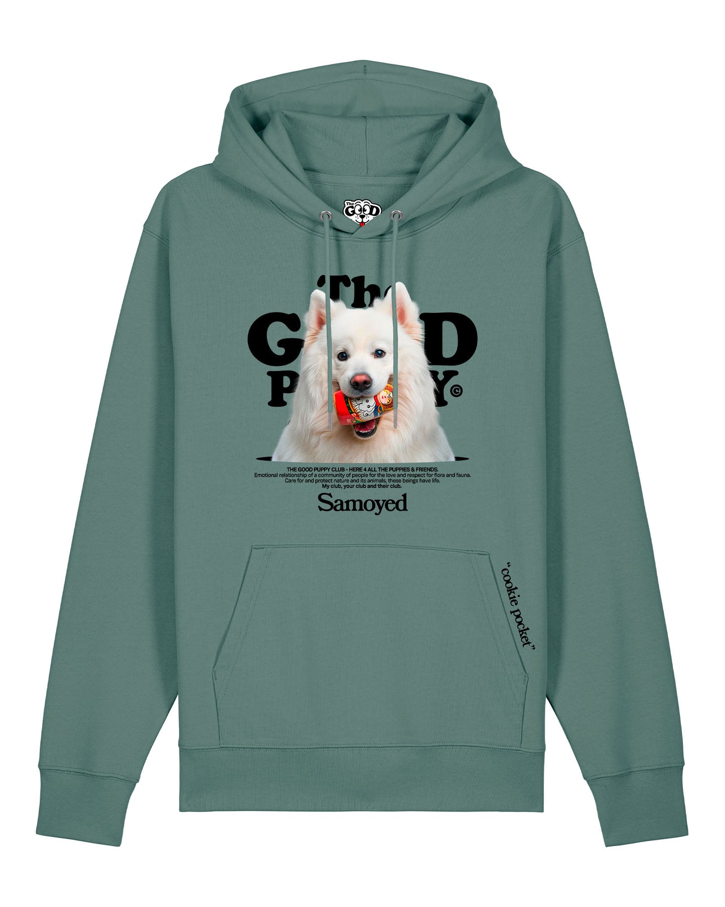 SAMOYEDO SUDADERA CON CAPUCHA