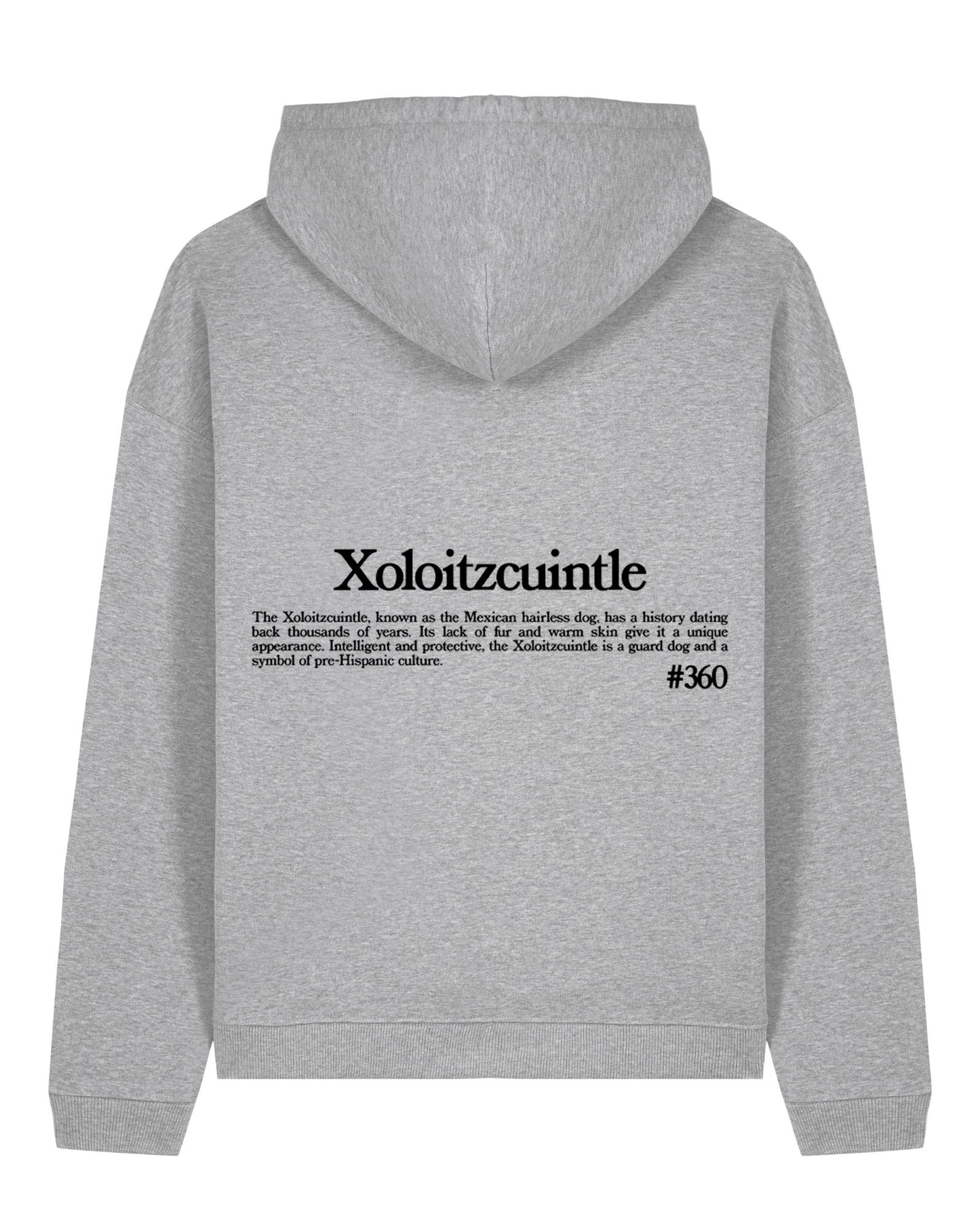 XOLOITZCUINTLI SUDADERA CON CAPUCHA